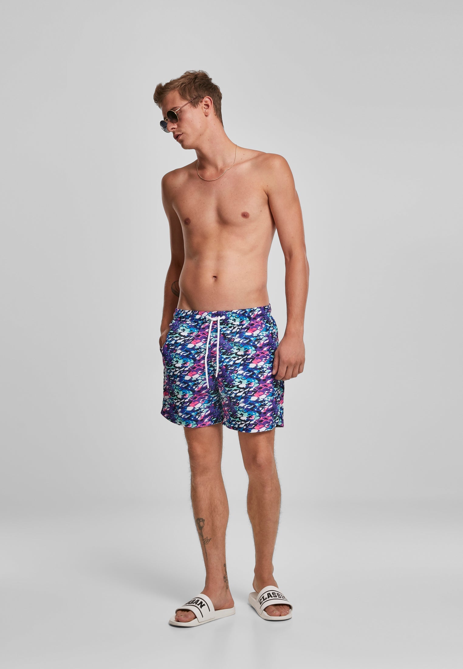 UC Multicolor Swim Shorts - workoutbrands.com