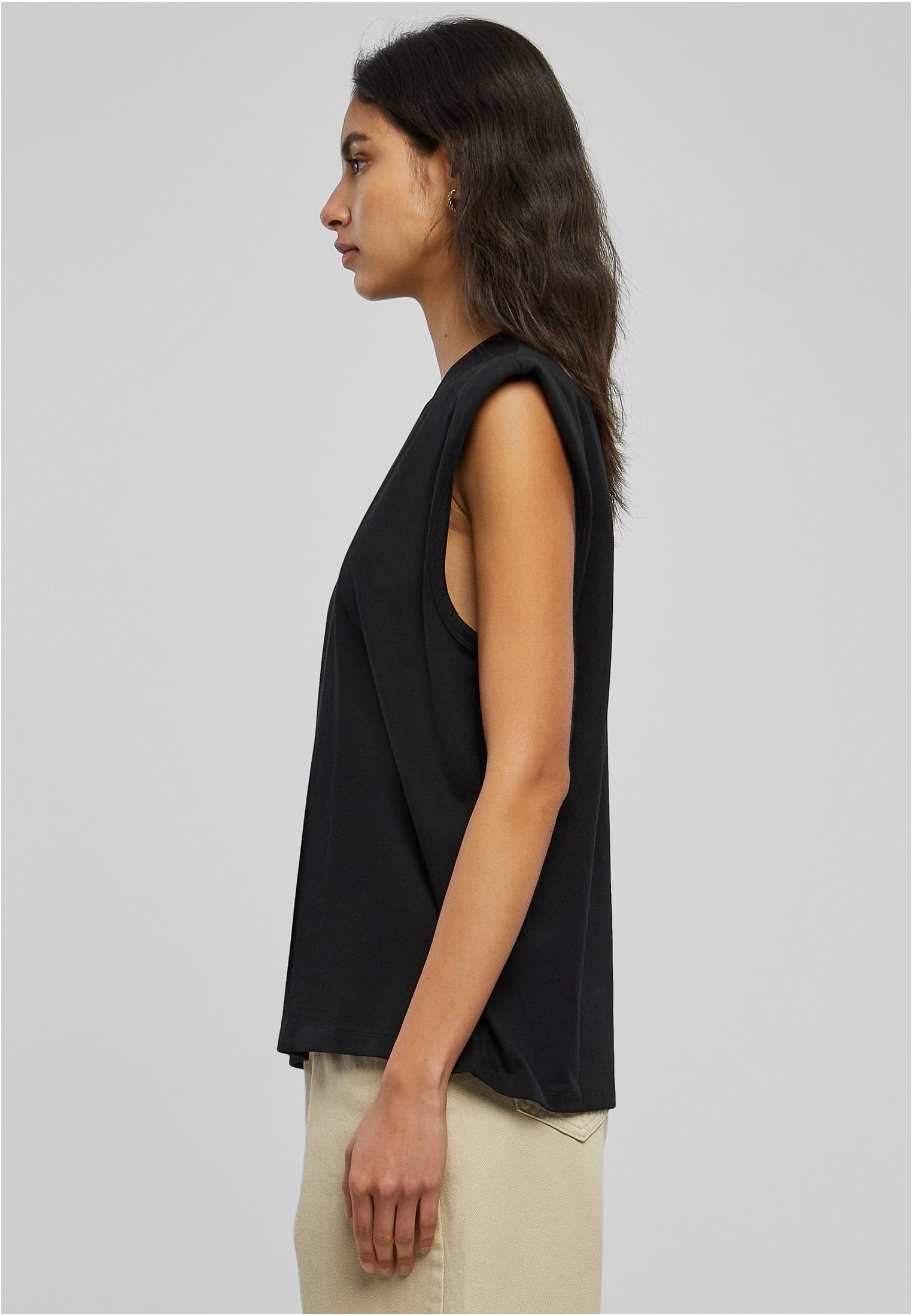 UC Organic Heavy Padded Shoulder Tank Top - workoutbrands.com