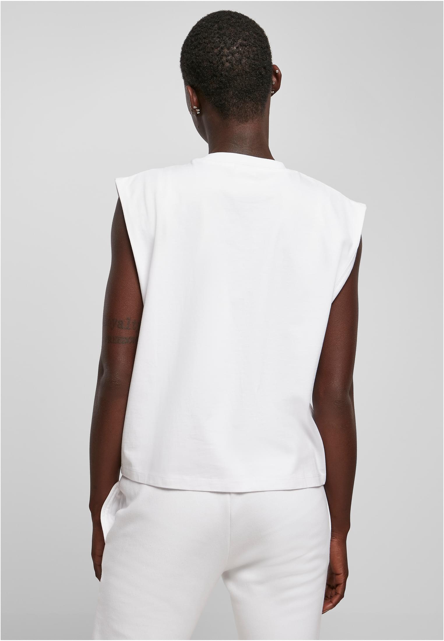 UC Organic Heavy Pleated Shoulder Top - workoutbrands.com