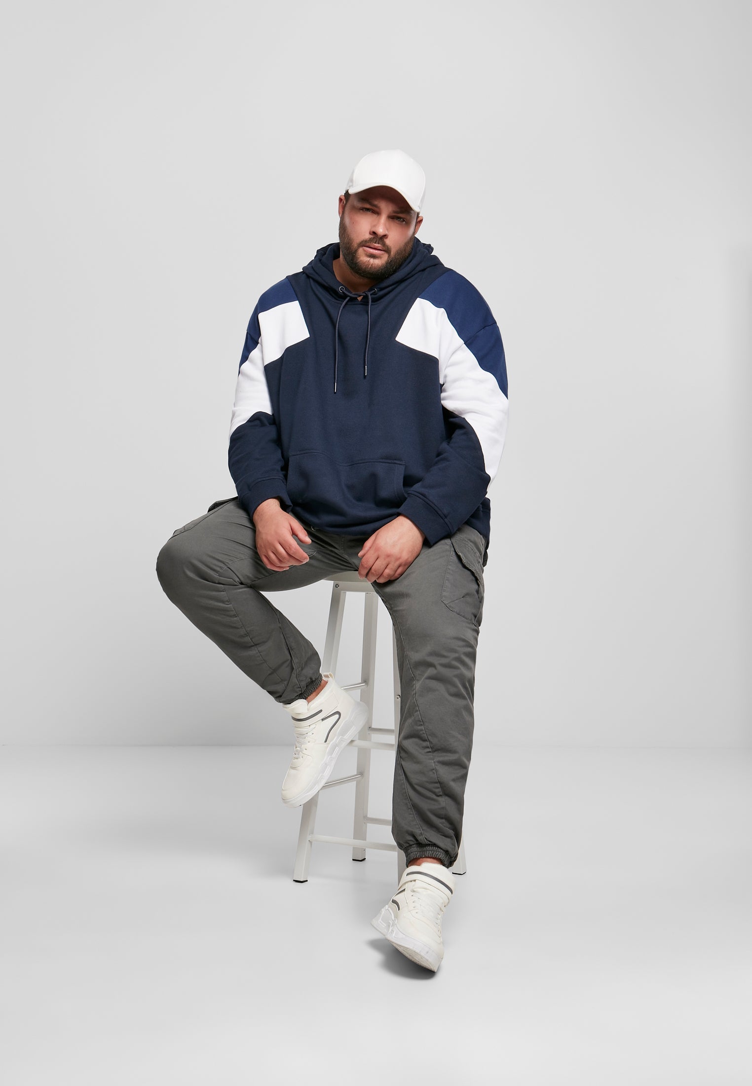UC Oversized 3-Tone Hoodie - workoutbrands.com