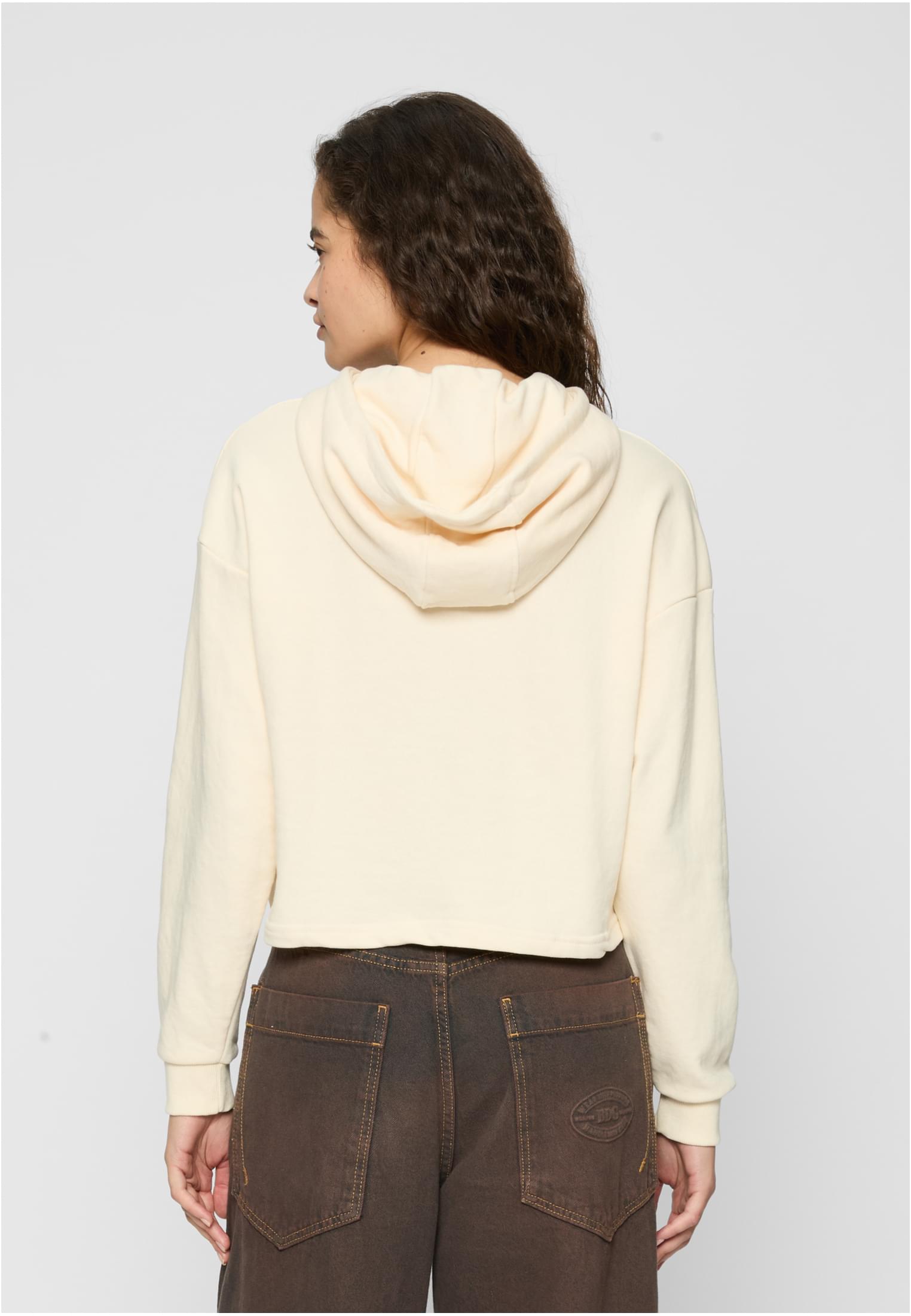 UC Oversized Cropped Light Terry Hoodie - workoutbrands.com