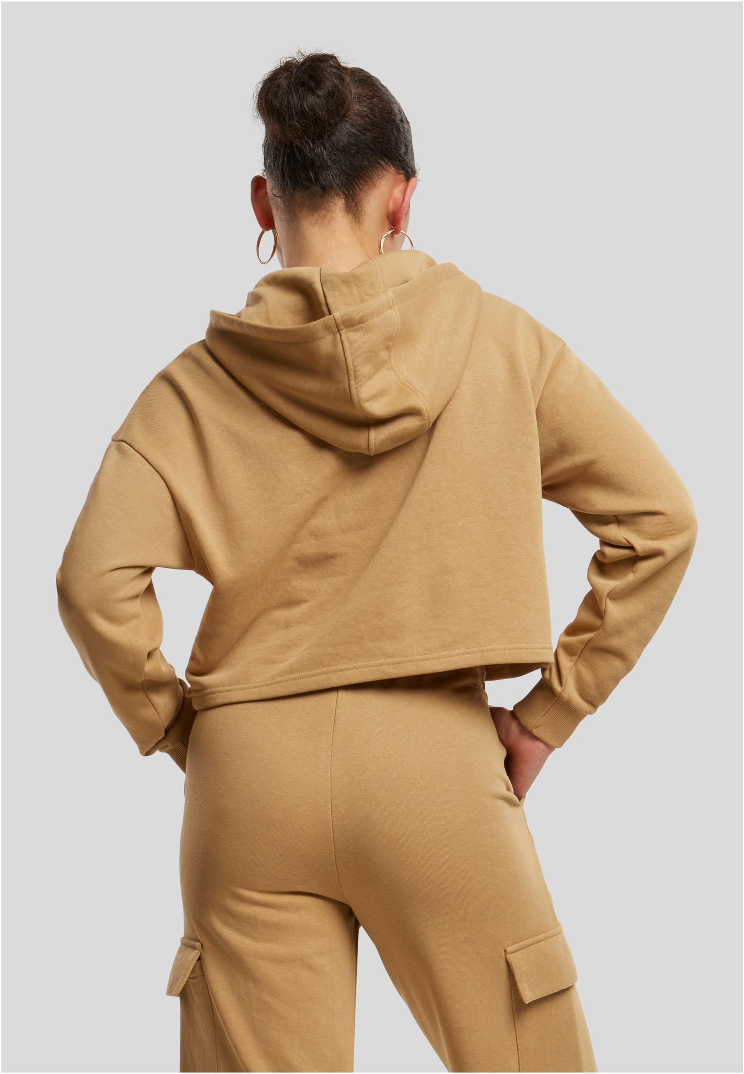 UC Oversized Cropped Light Terry Hoodie - workoutbrands.com