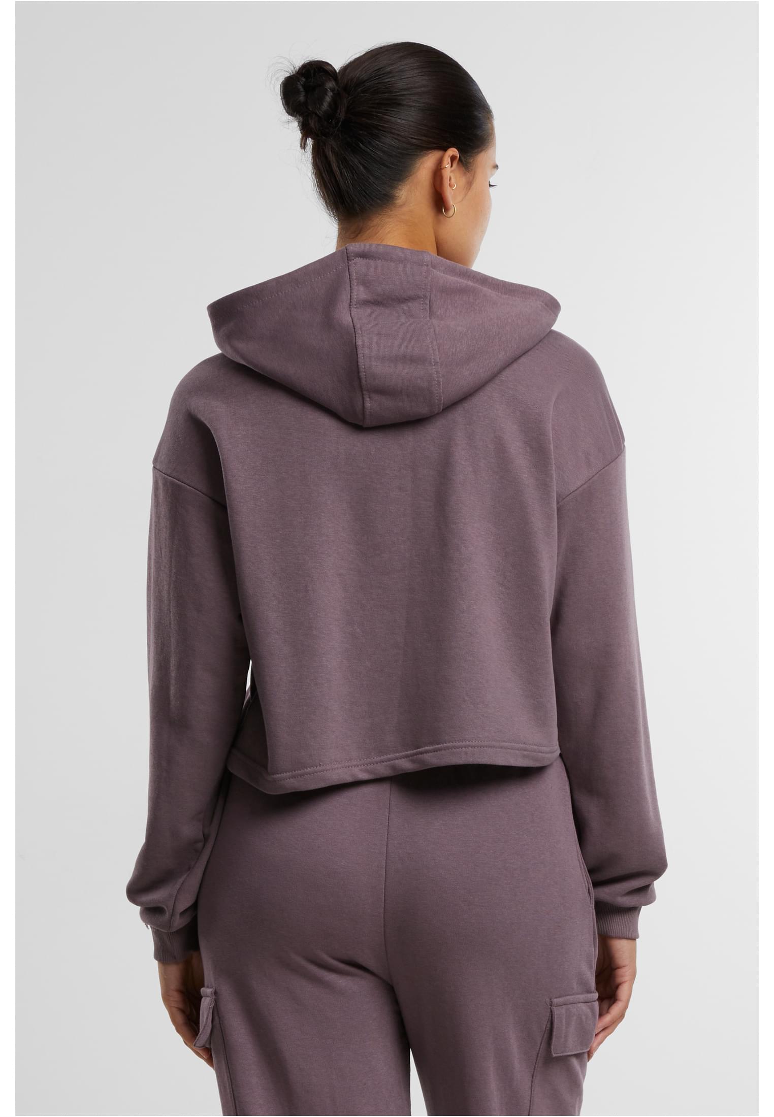 UC Oversized Cropped Light Terry Hoodie - workoutbrands.com