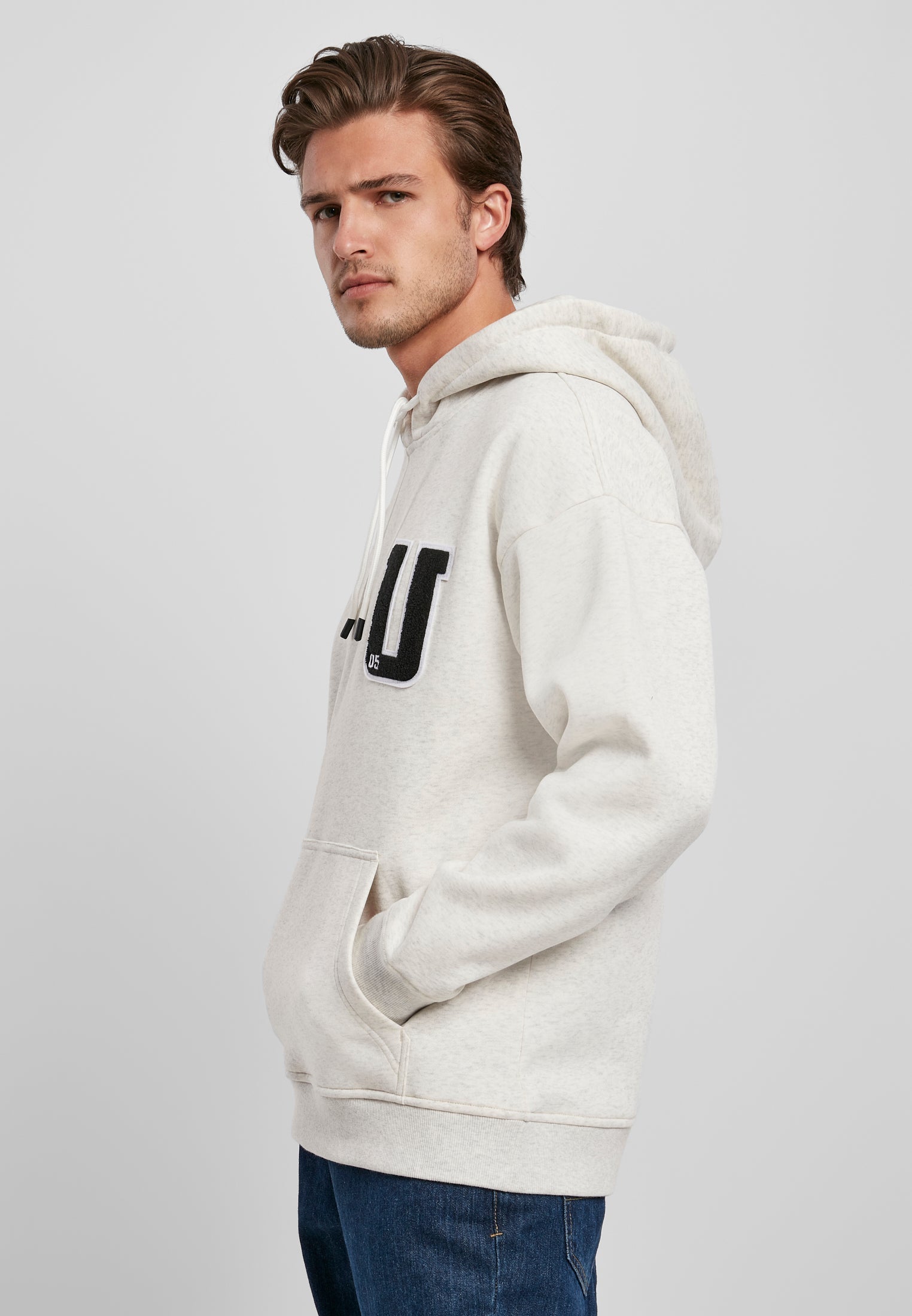 UC Oversized Frottee Patch Hoody - workoutbrands.com