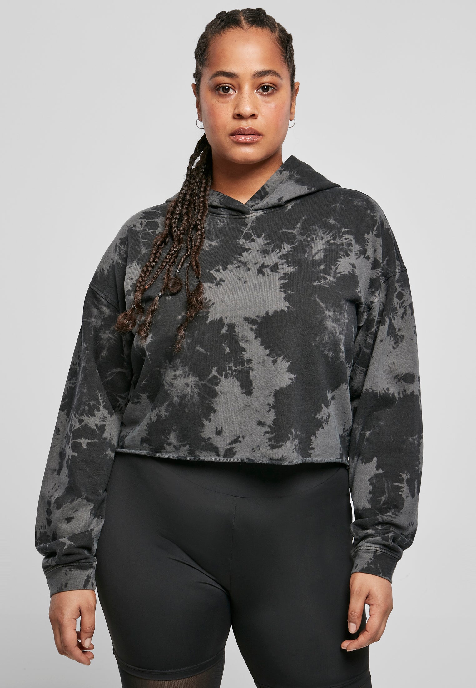 UC Oversized Short Bleached Hoody - workoutbrands.com