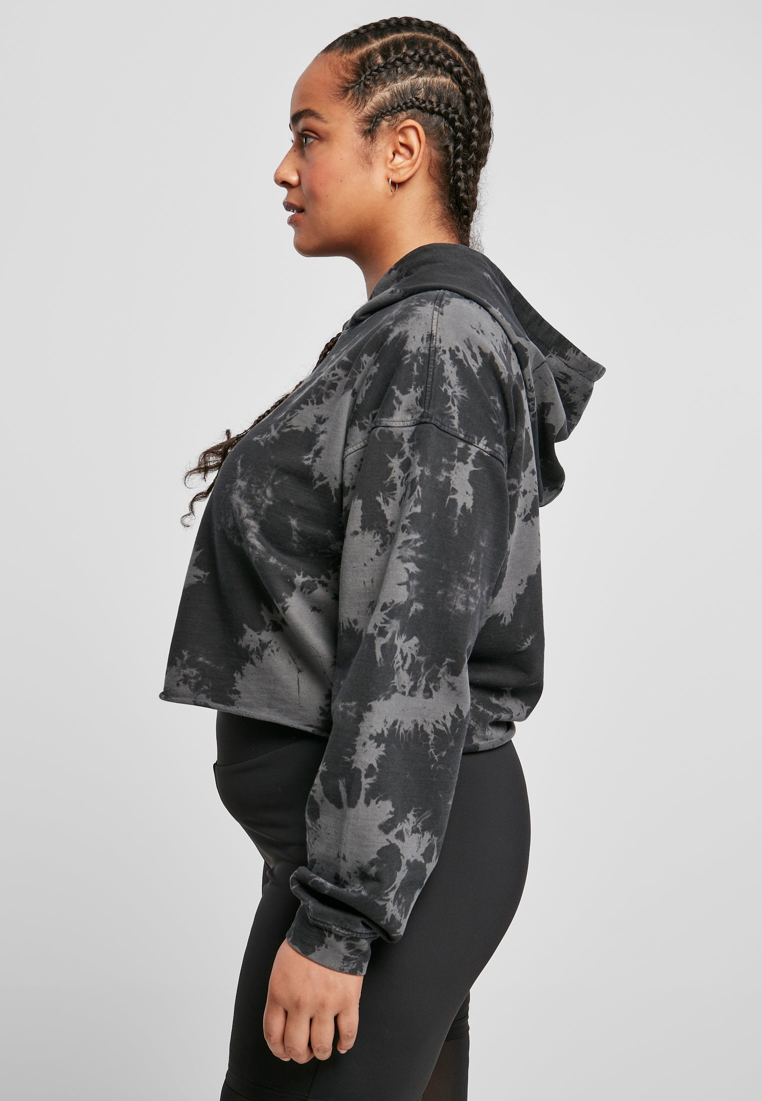 UC Oversized Short Bleached Hoody - workoutbrands.com