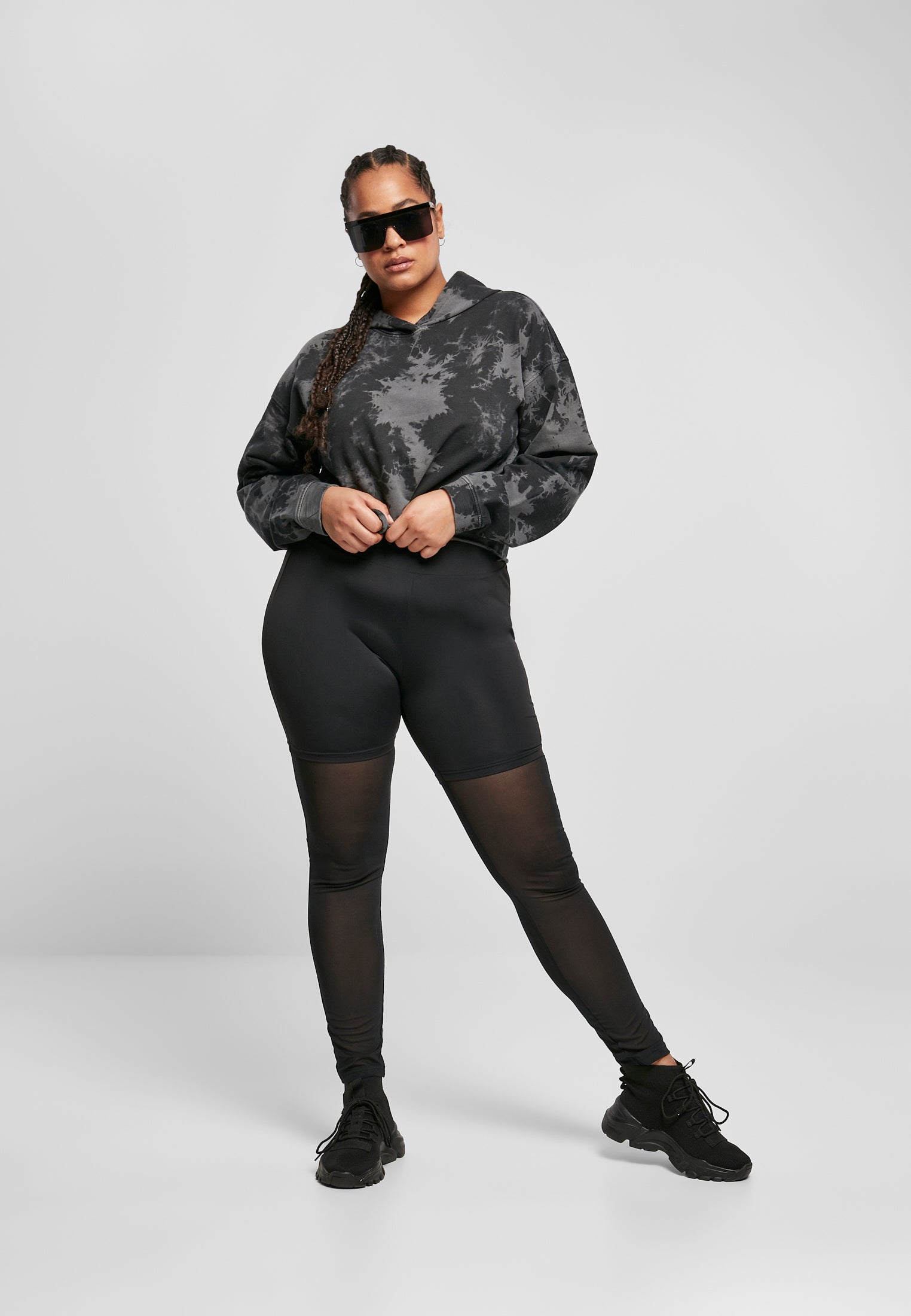 UC Oversized Short Bleached Hoody - workoutbrands.com