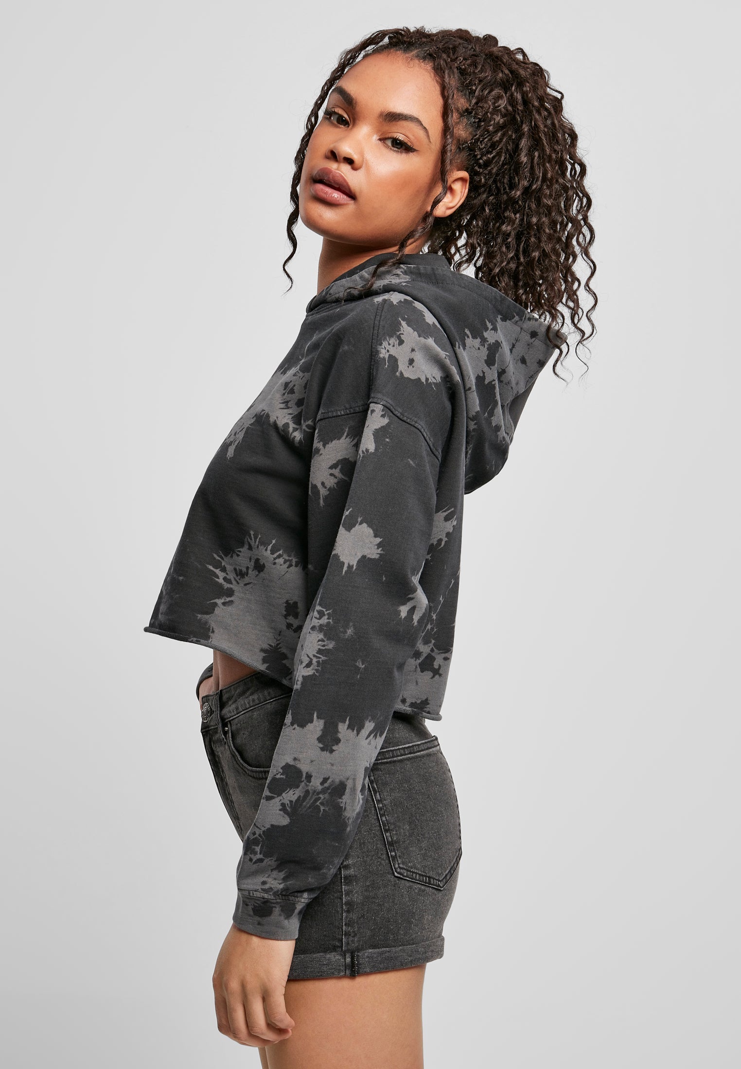 UC Oversized Short Bleached Hoody - workoutbrands.com