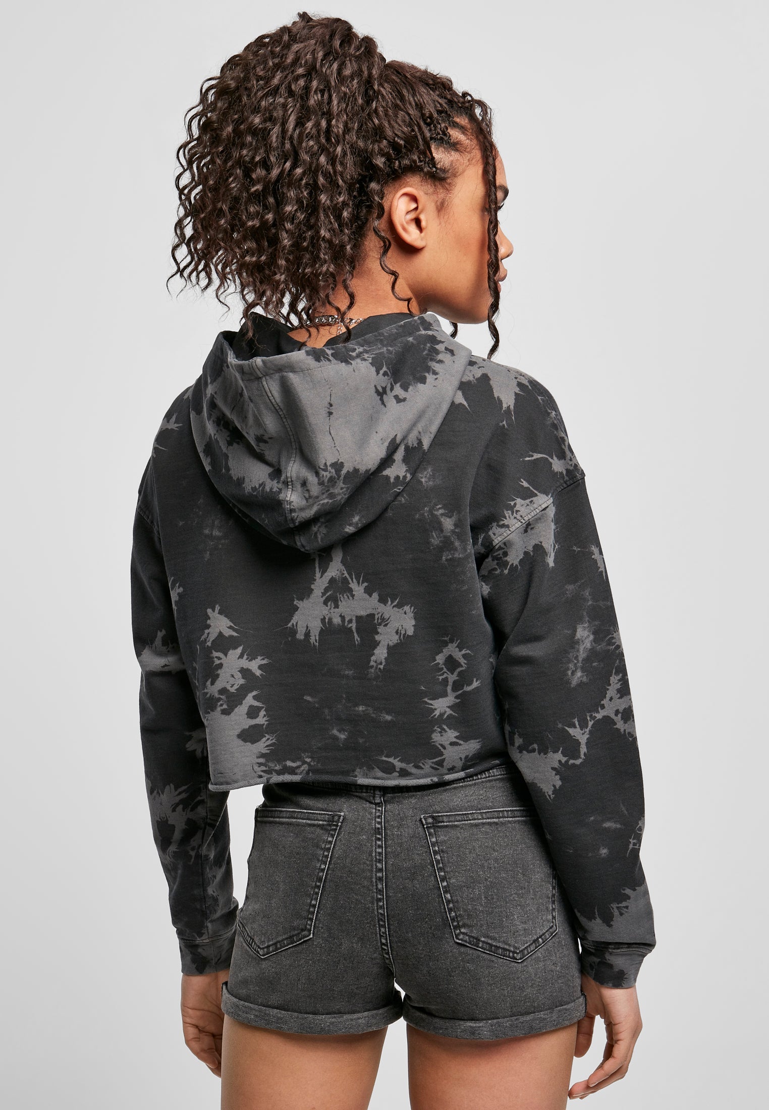 UC Oversized Short Bleached Hoody - workoutbrands.com