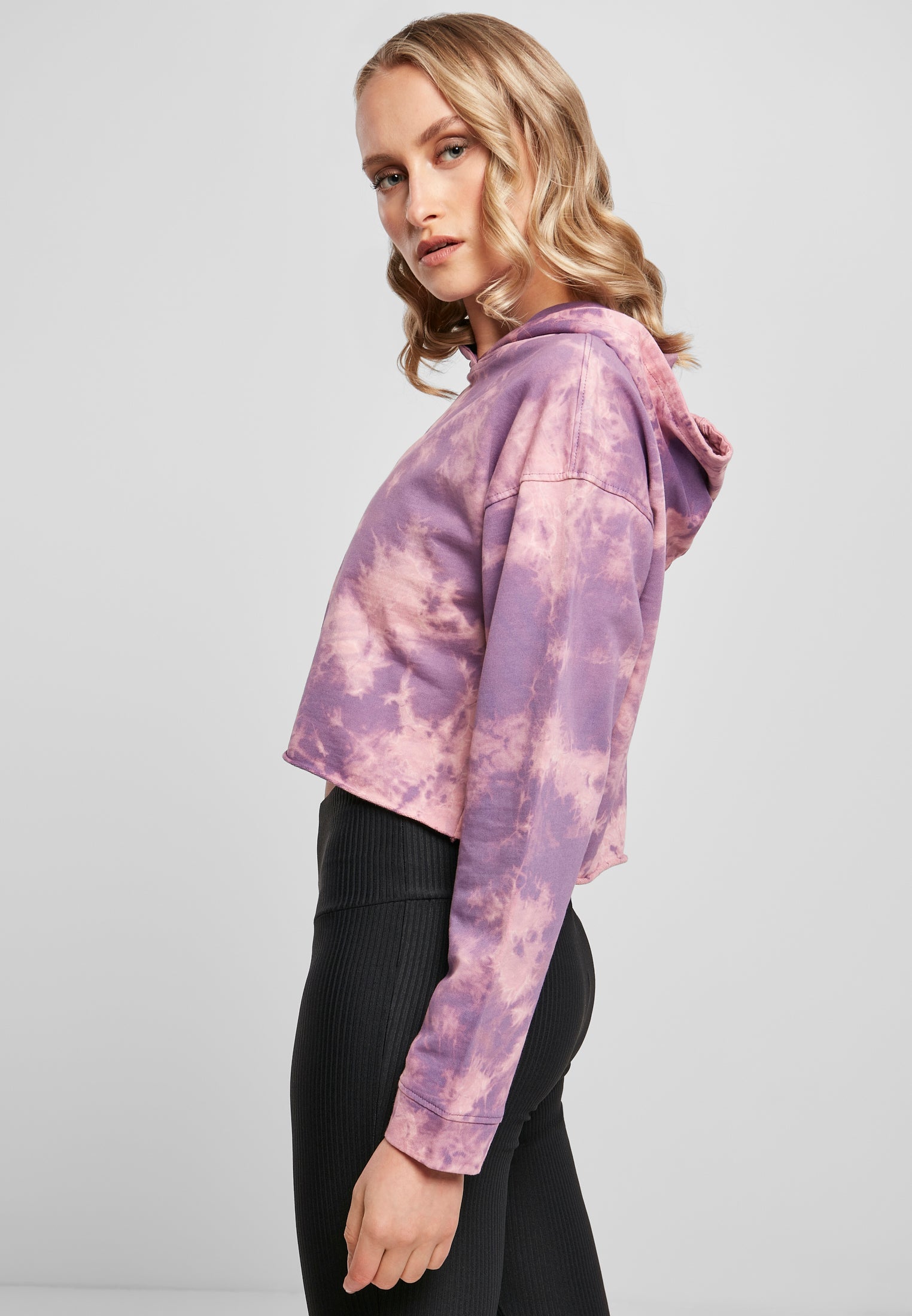 UC Oversized Short Bleached Hoody - workoutbrands.com