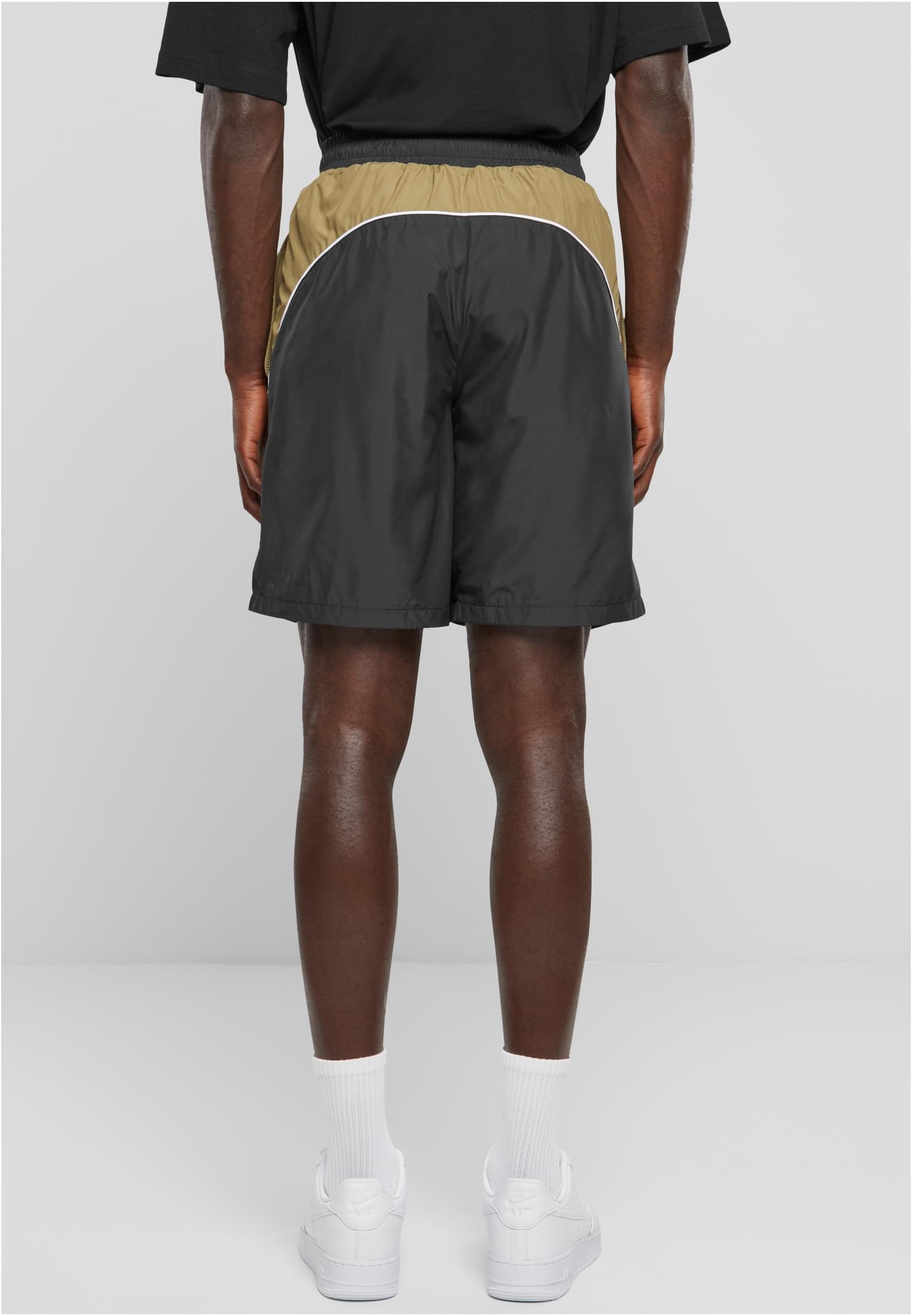 UC Piped Track Shorts - Black - workoutbrands.com