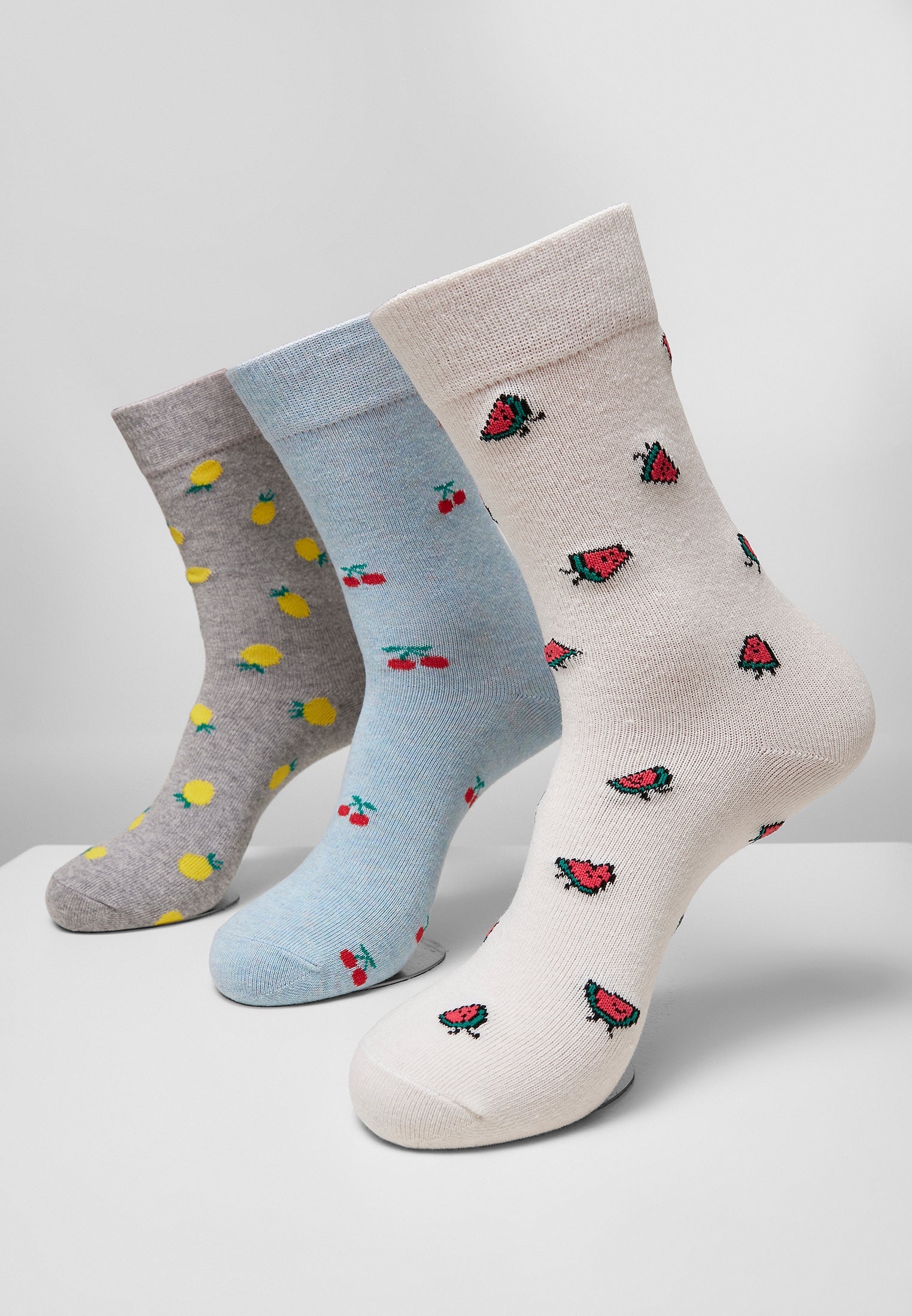 UC Recycled Yarn Fruit Socks 3-Pack - workoutbrands.com
