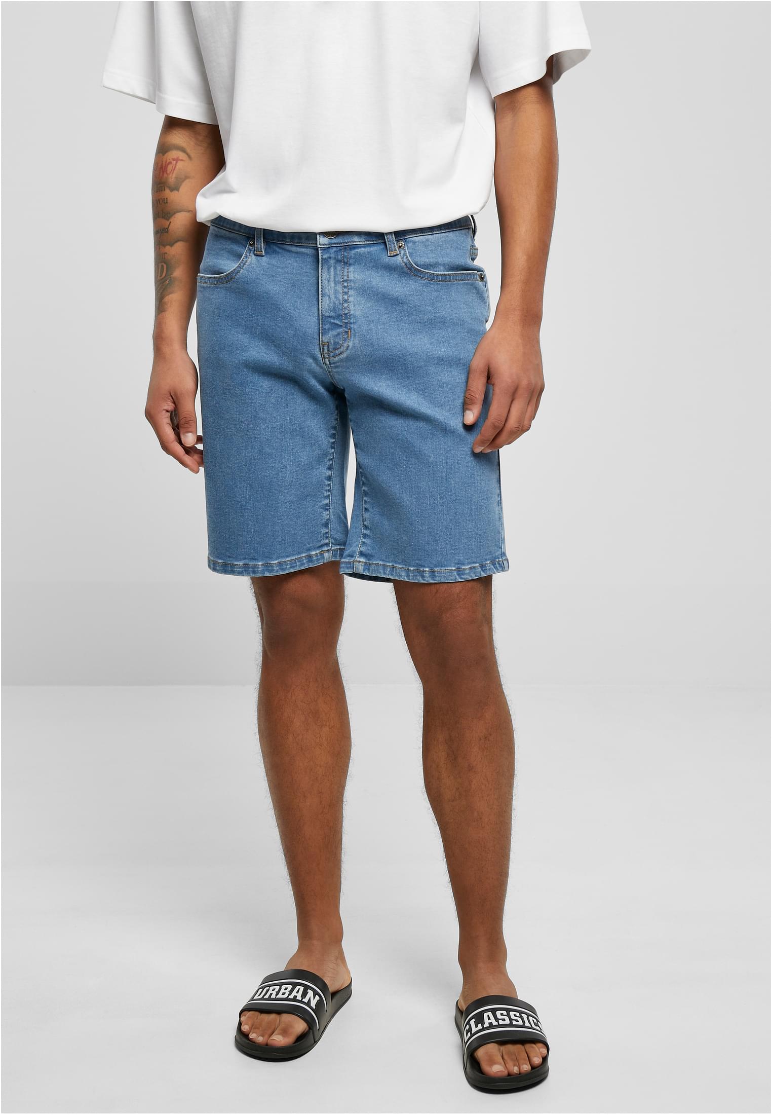 UC Relaxed Fit Jeans Shorts raw washed - workoutbrands.com