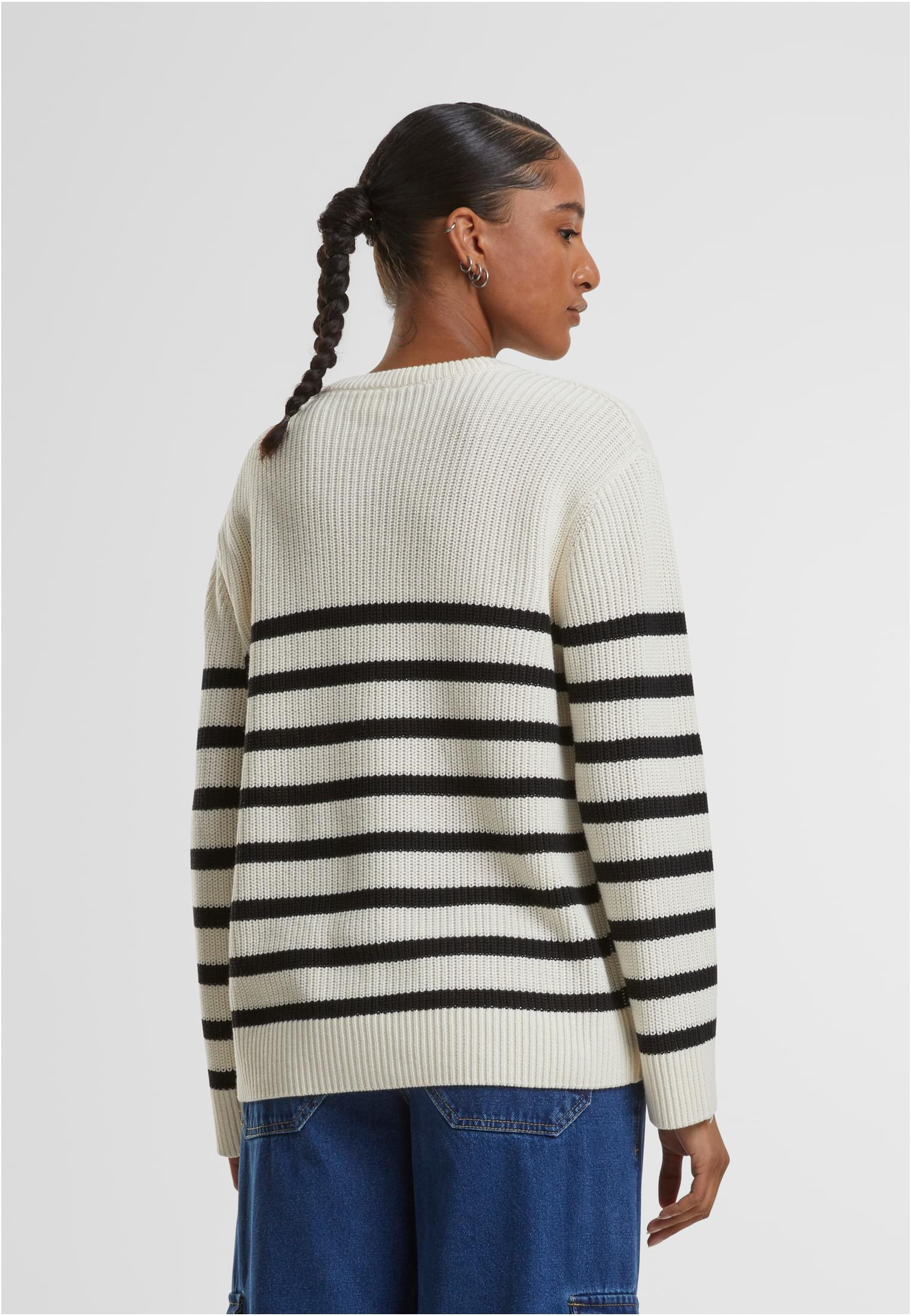 UC Rib Striped Sweater - workoutbrands.com