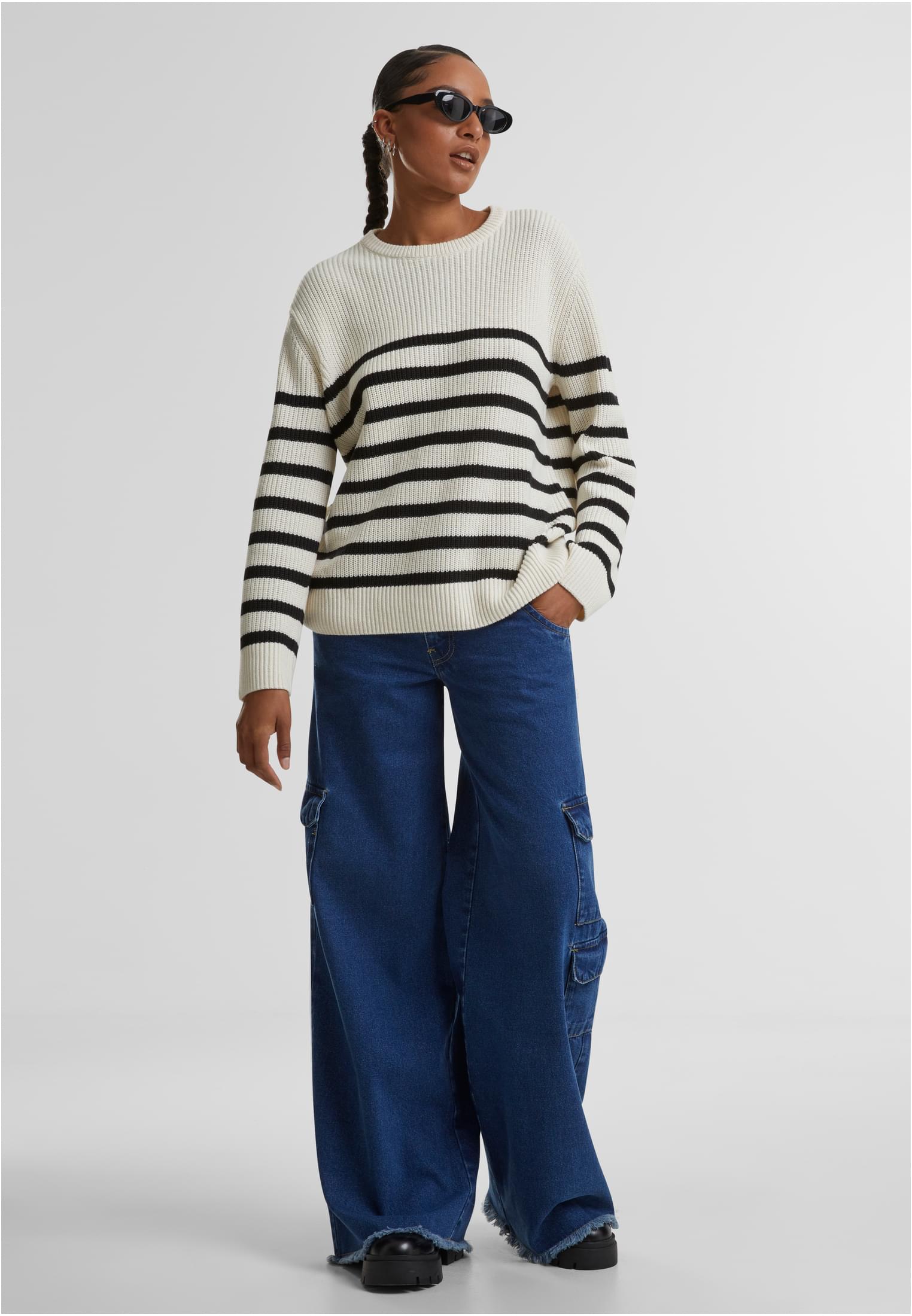 UC Rib Striped Sweater - workoutbrands.com