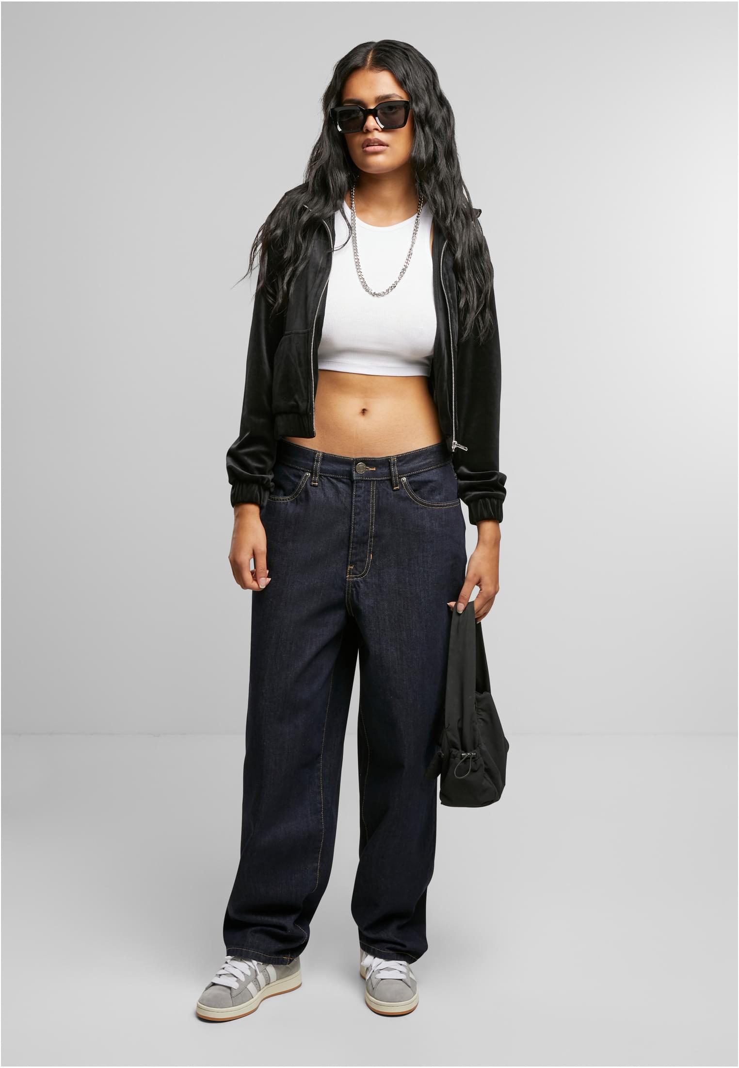 UC Short Velvet Track Jacket - workoutbrands.com