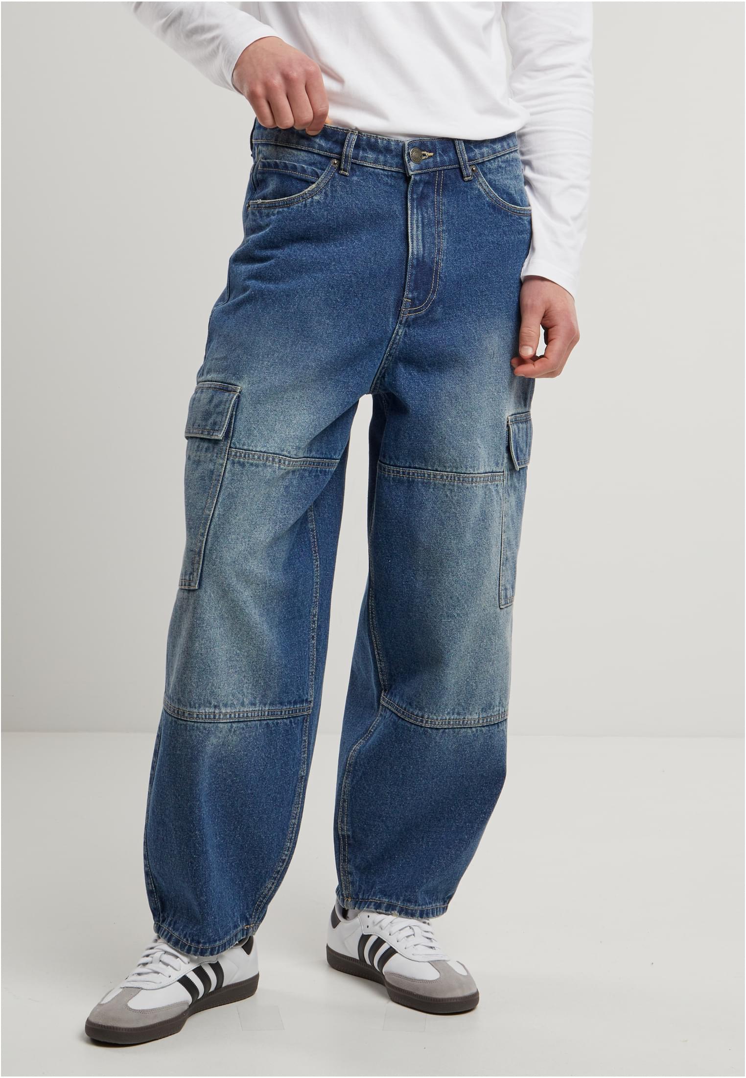 UC Tapered Heavy Ounce Baggy Cargo Jeans - workoutbrands.com