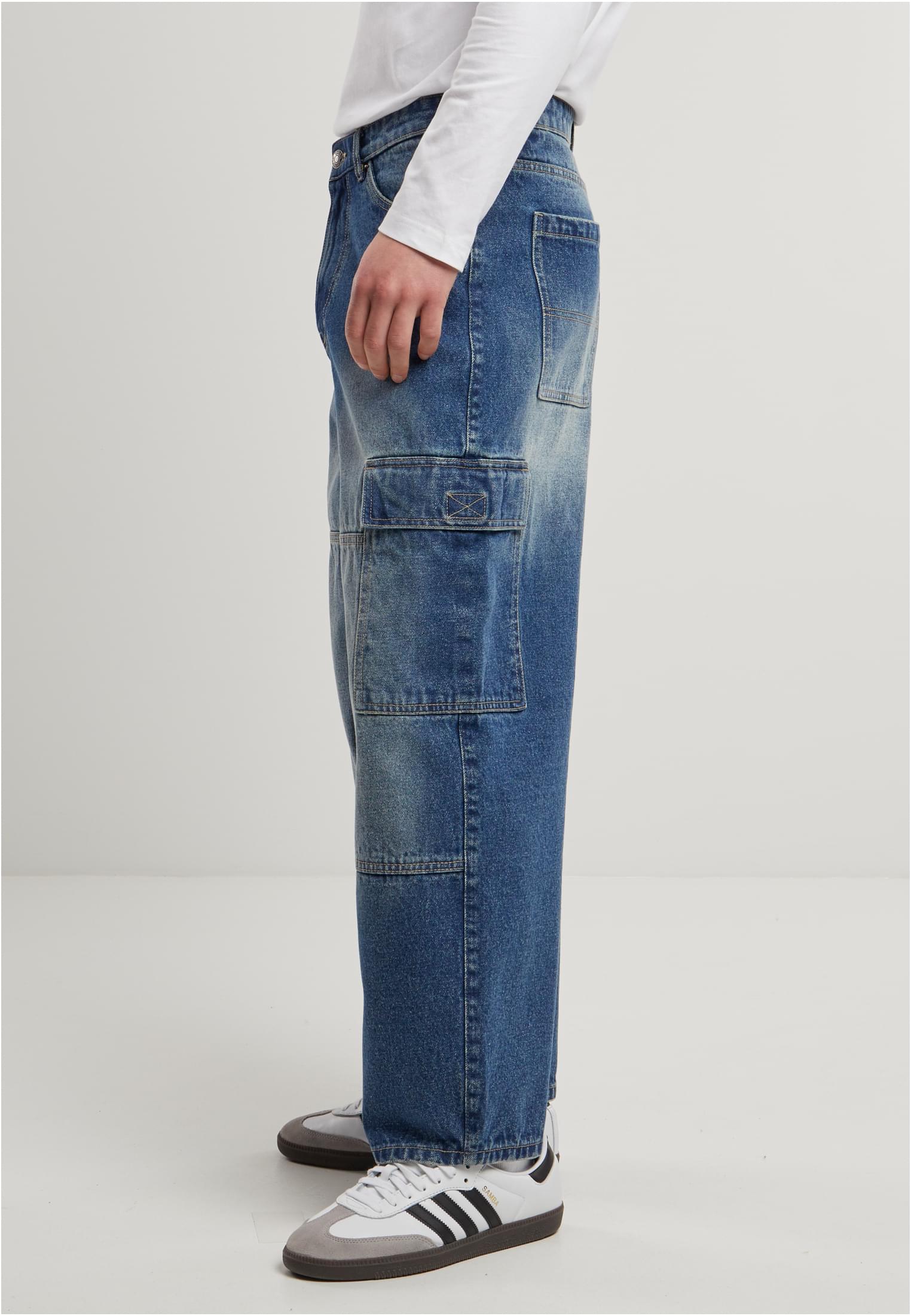 UC Tapered Heavy Ounce Baggy Cargo Jeans - workoutbrands.com