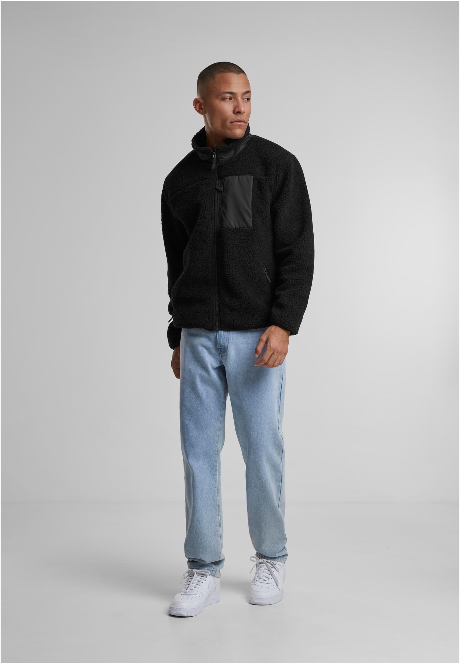 UC Teddy Jacket With Stand Up Collar - workoutbrands.com