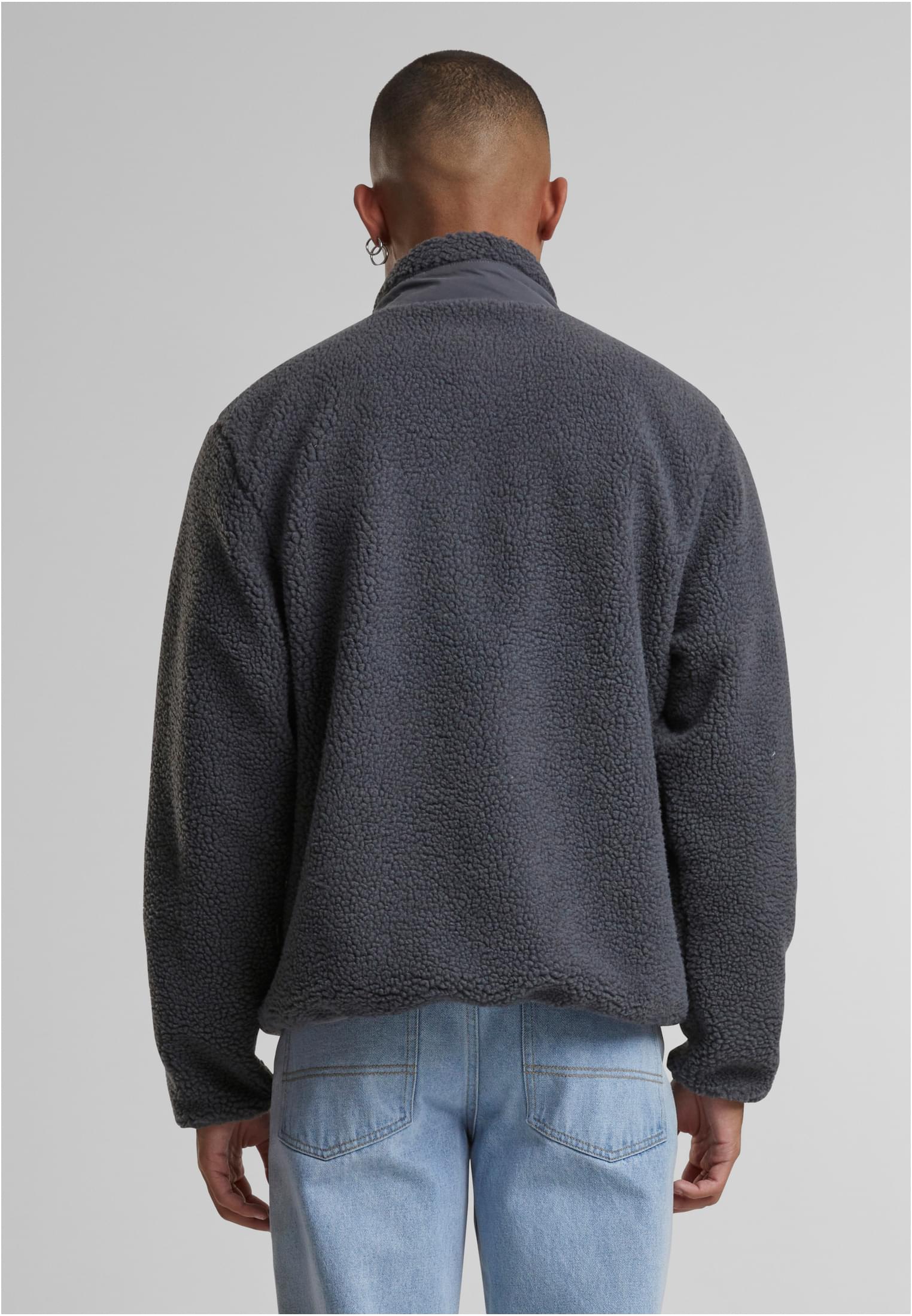 UC Teddy Jacket With Stand Up Collar - workoutbrands.com