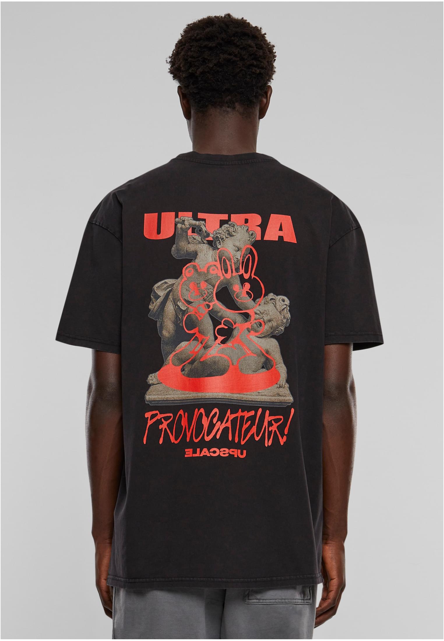 Ultraprovocateur Acid Heavy Oversize Tee darkkhaki XXL - workoutbrands.com