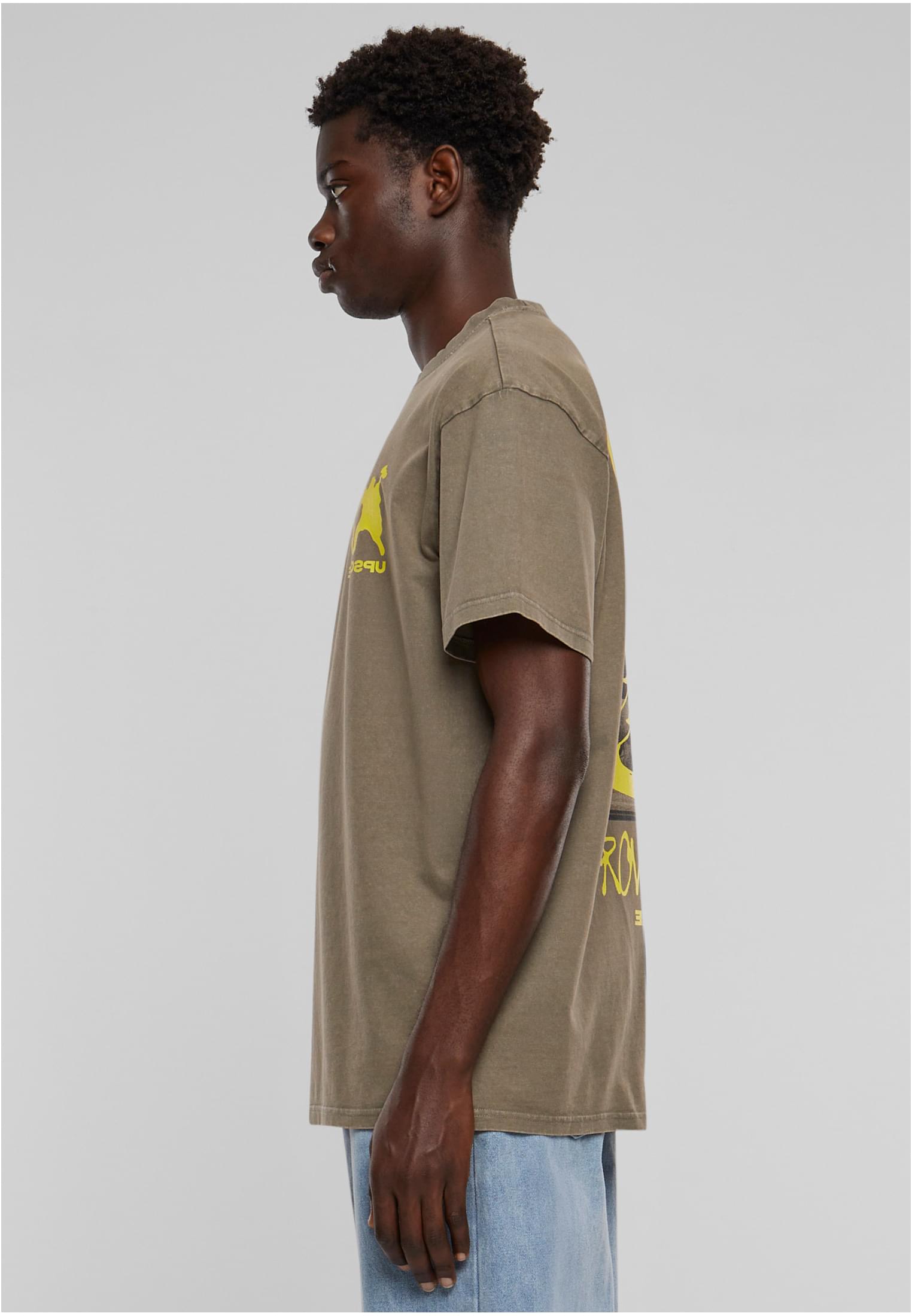 Ultraprovocateur Acid Heavy Oversize Tee darkkhaki XXL - workoutbrands.com