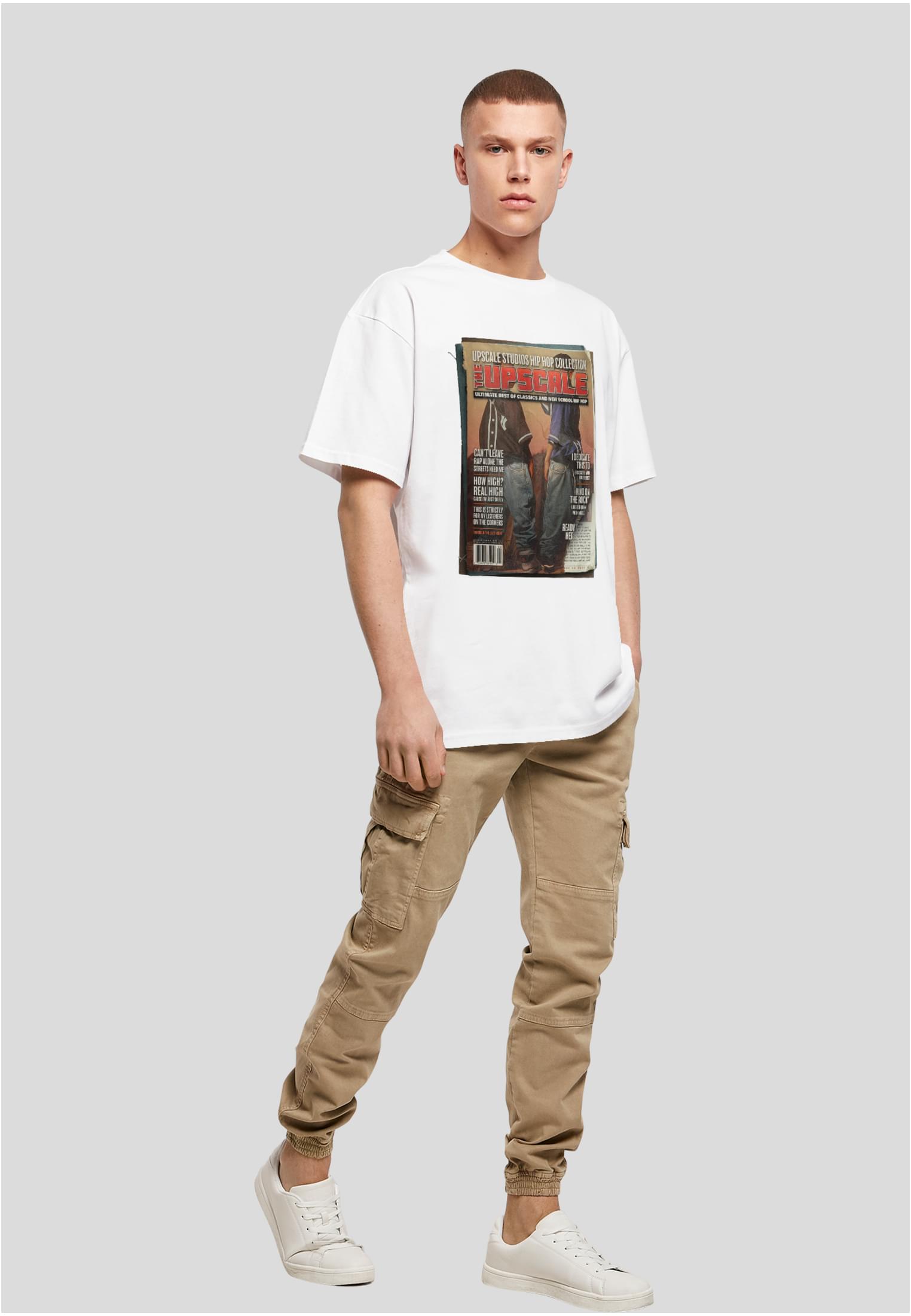 Upscale Magazine Oversize Tee bottlegreen XXL - workoutbrands.com