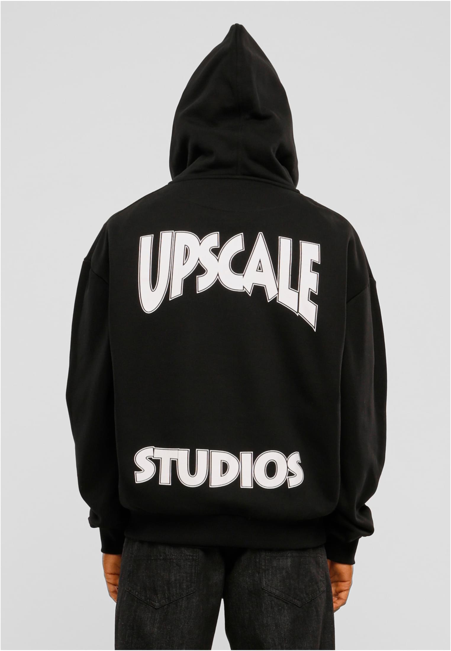 Upscale Studios Ultra Heavy Oversize Zip Jacket black XXL - workoutbrands.com