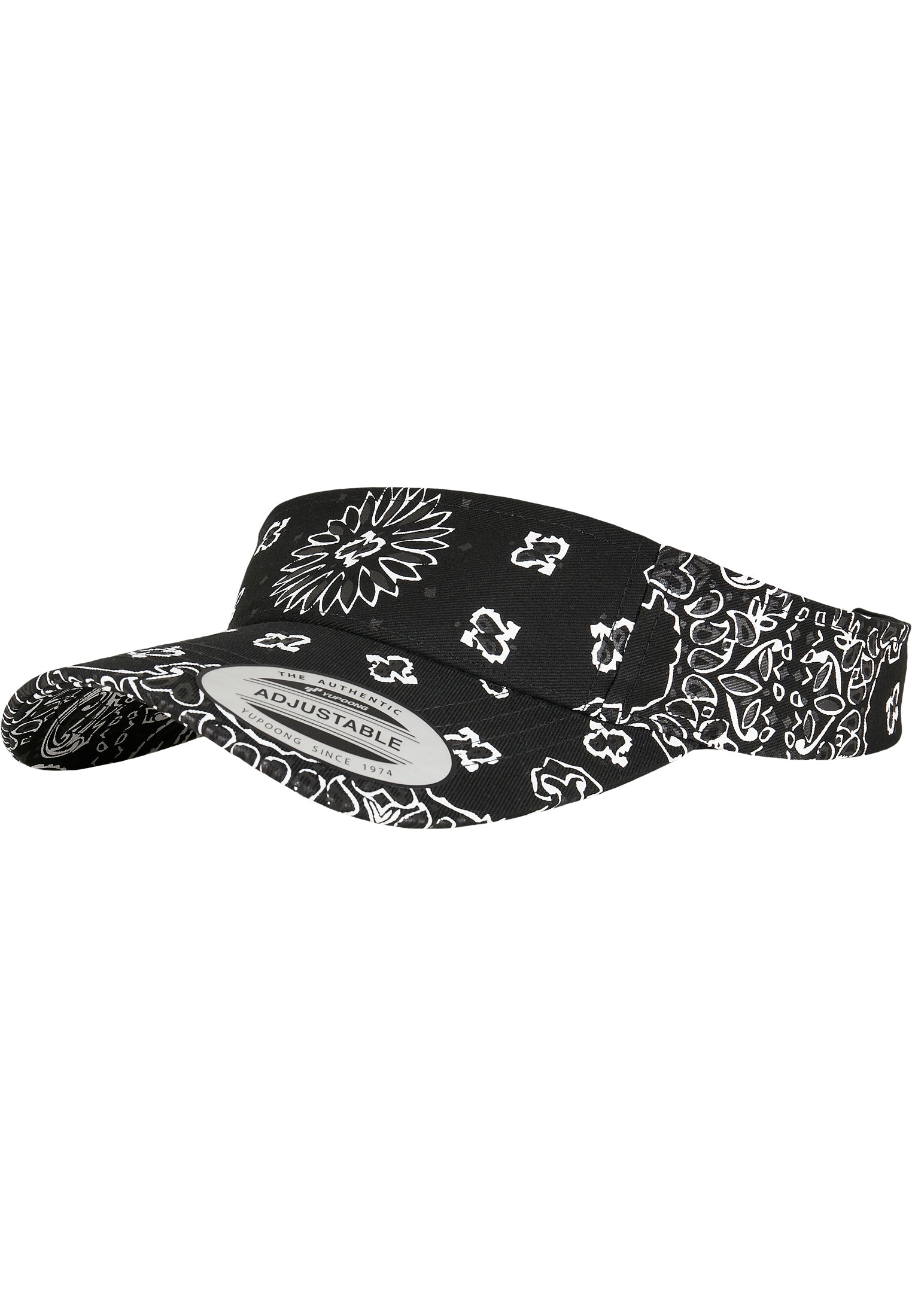 Visor Bandana Print Snapback One Size - workoutbrands.com