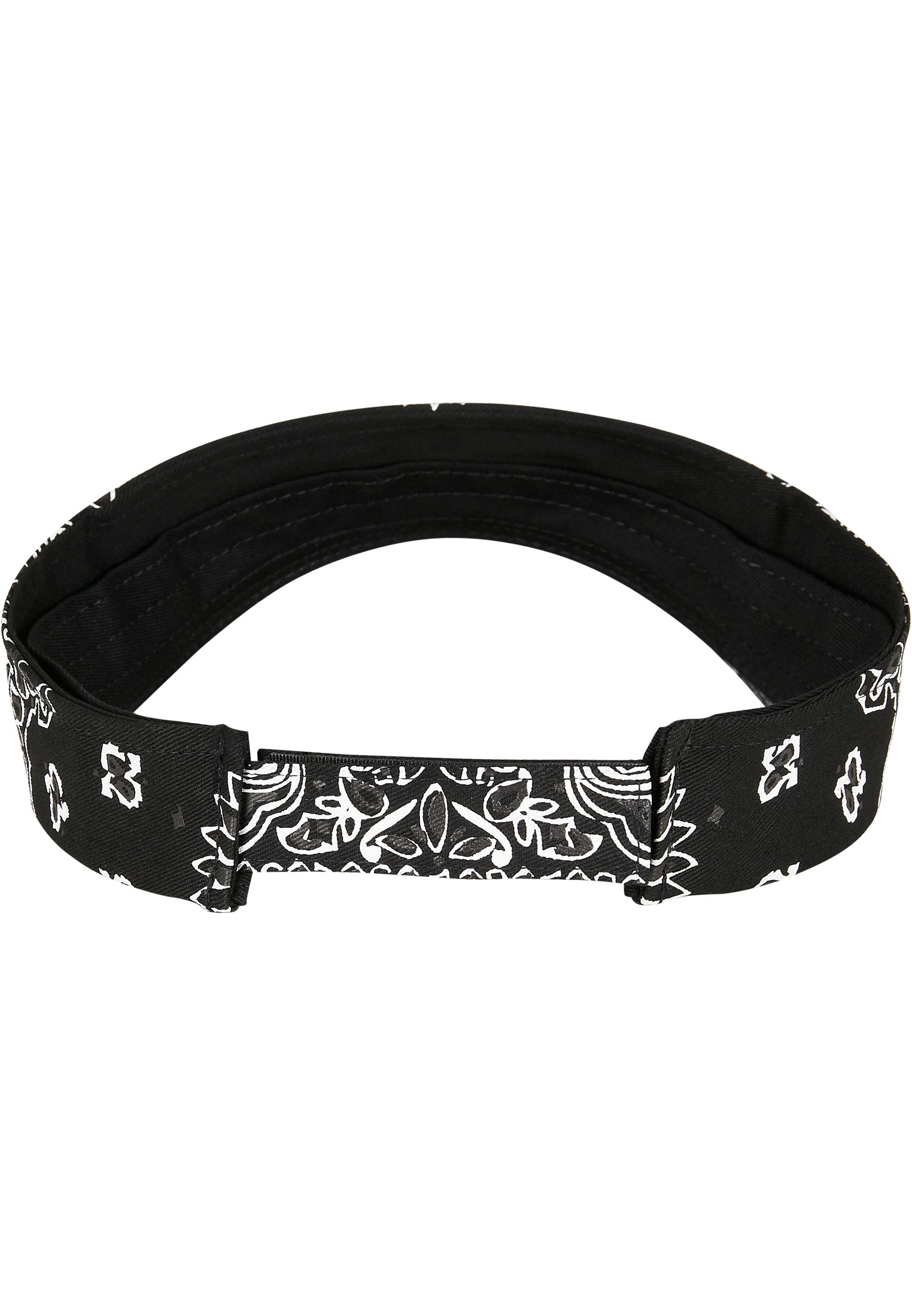 Visor Bandana Print Snapback One Size - workoutbrands.com