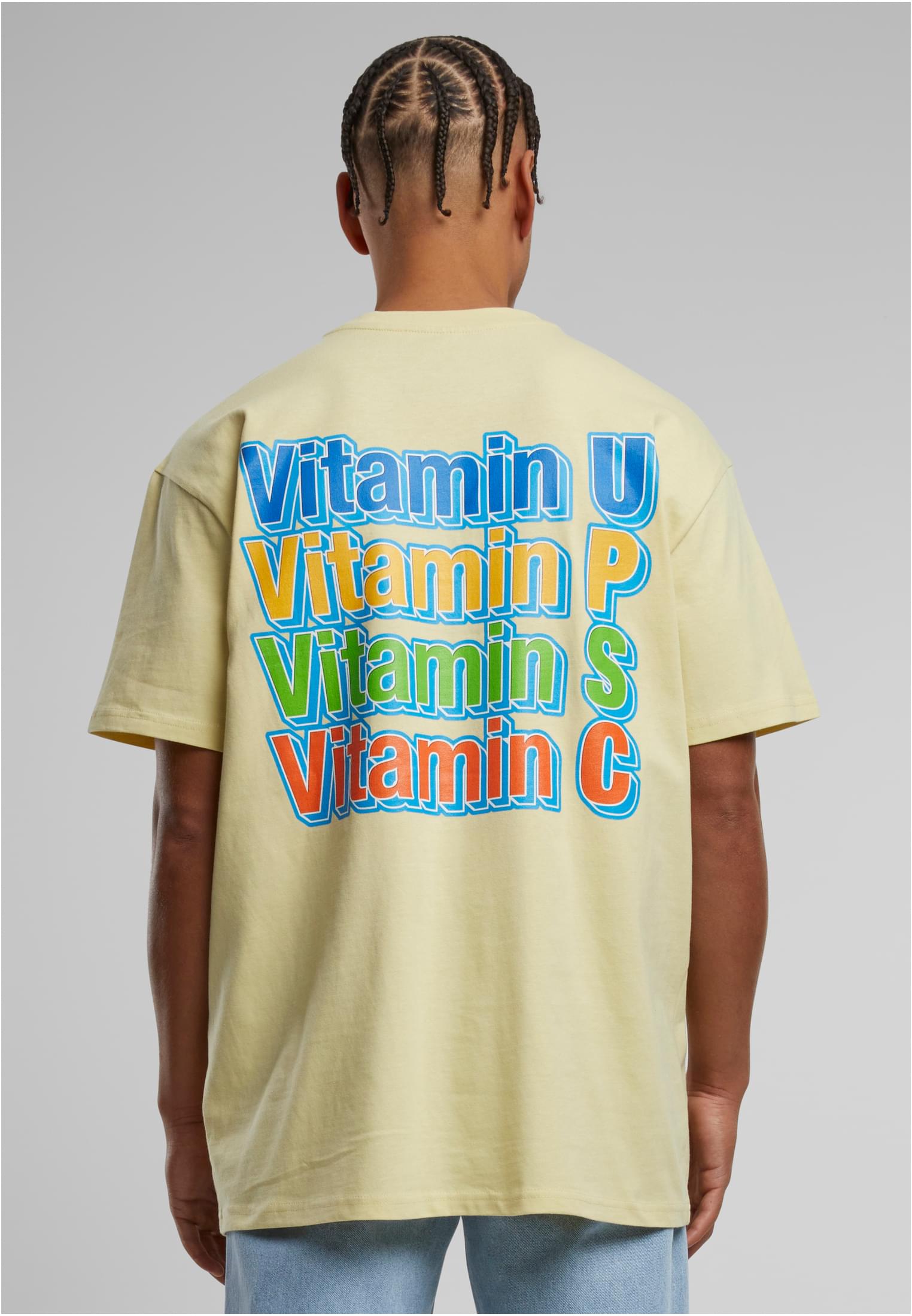 Vitamin UPSC Heavy Oversize Tee softyellow XXL - workoutbrands.com