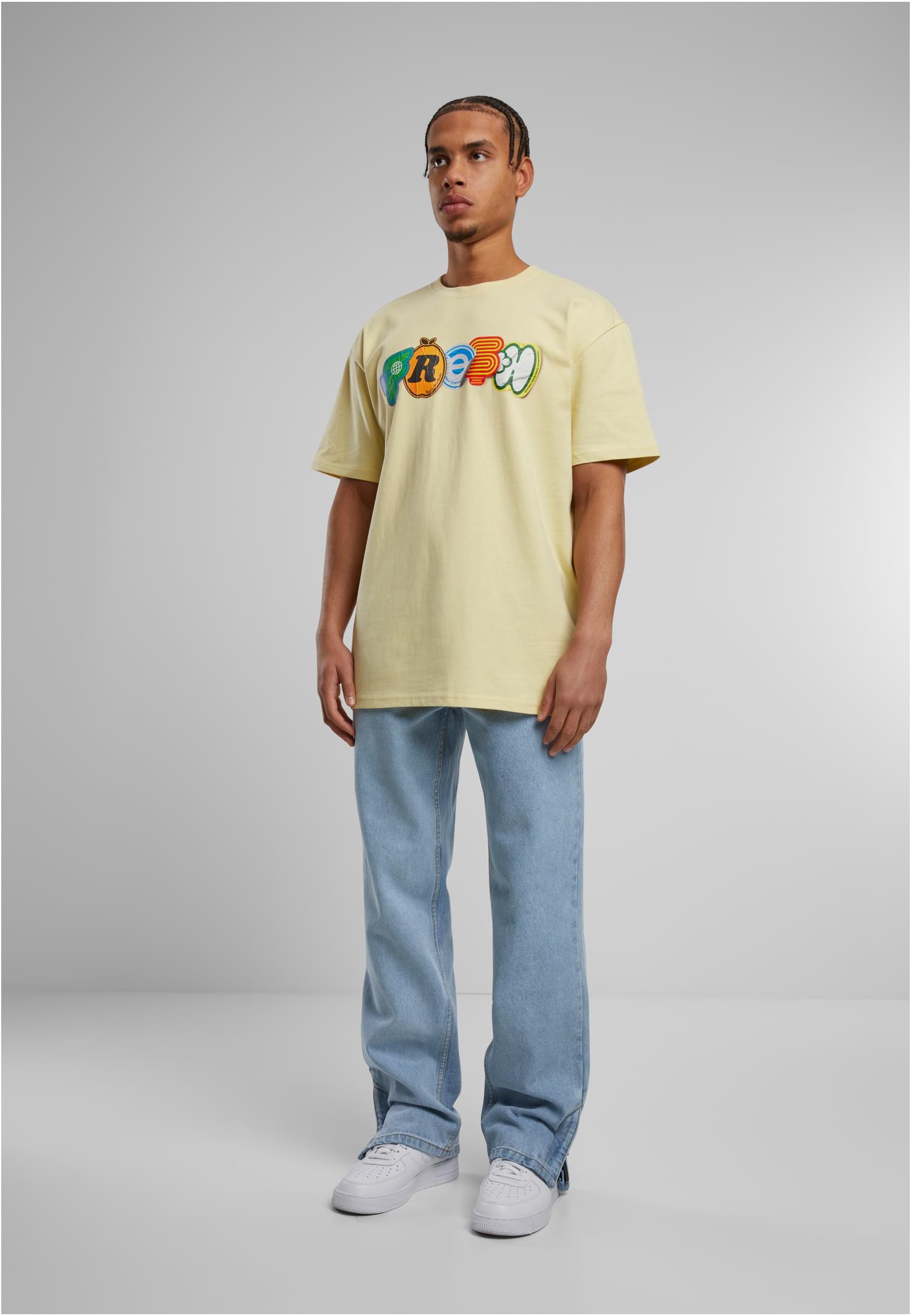 Vitamin UPSC Heavy Oversize Tee softyellow XXL - workoutbrands.com