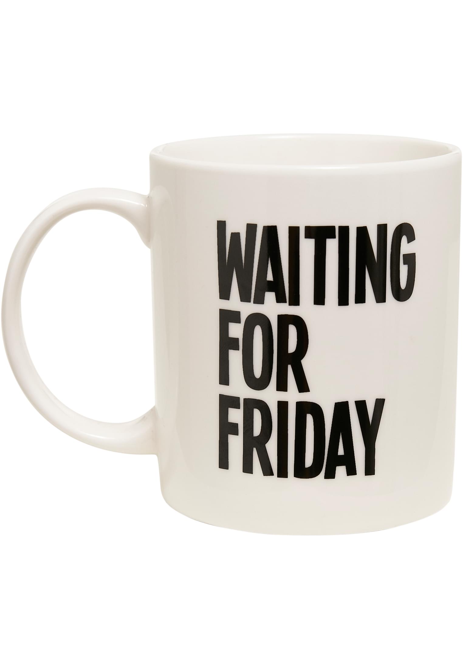 Waiting For Friday Cup white one size - workoutbrands.com