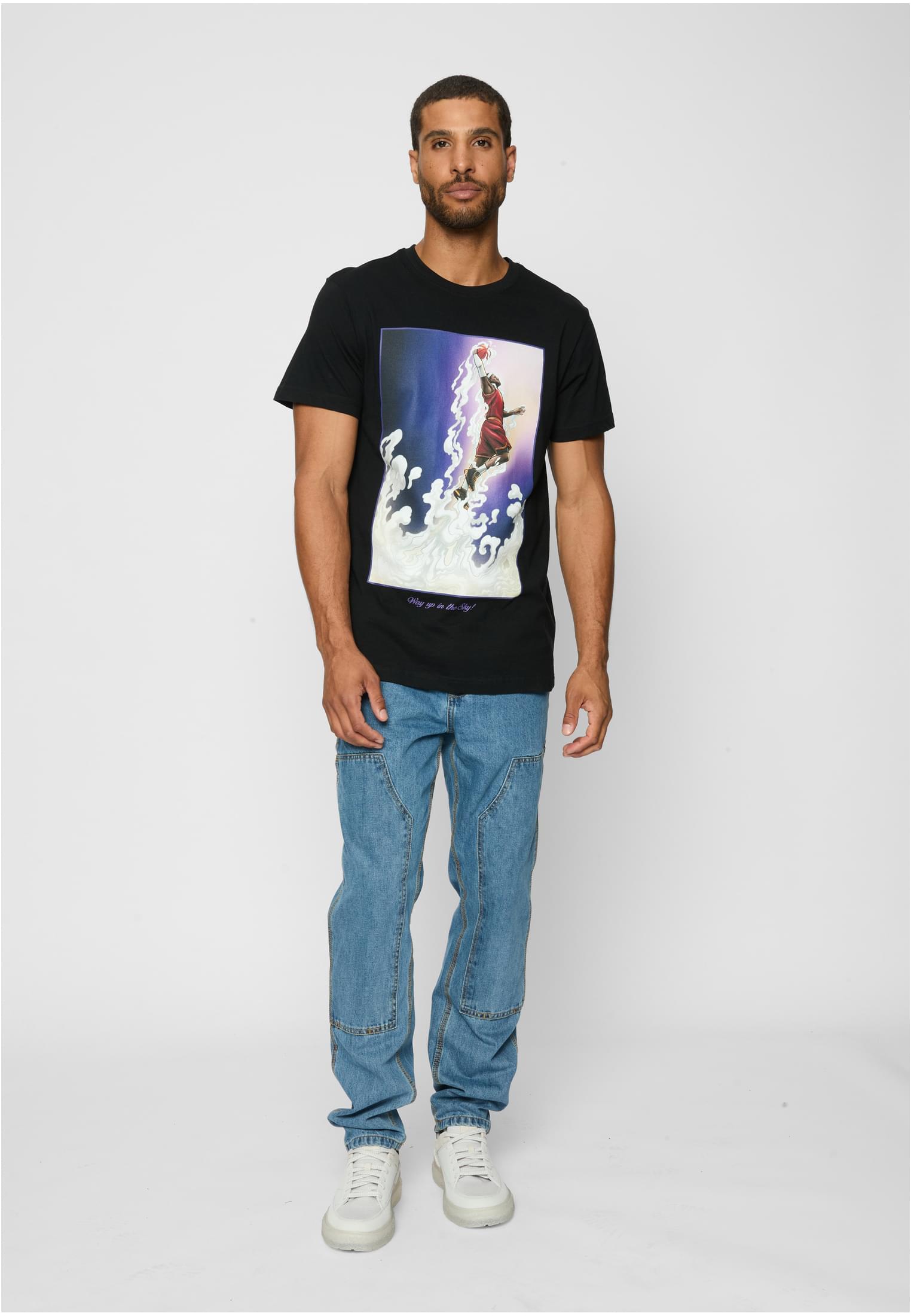 Way Up In The Sky Tee black XXL - workoutbrands.com