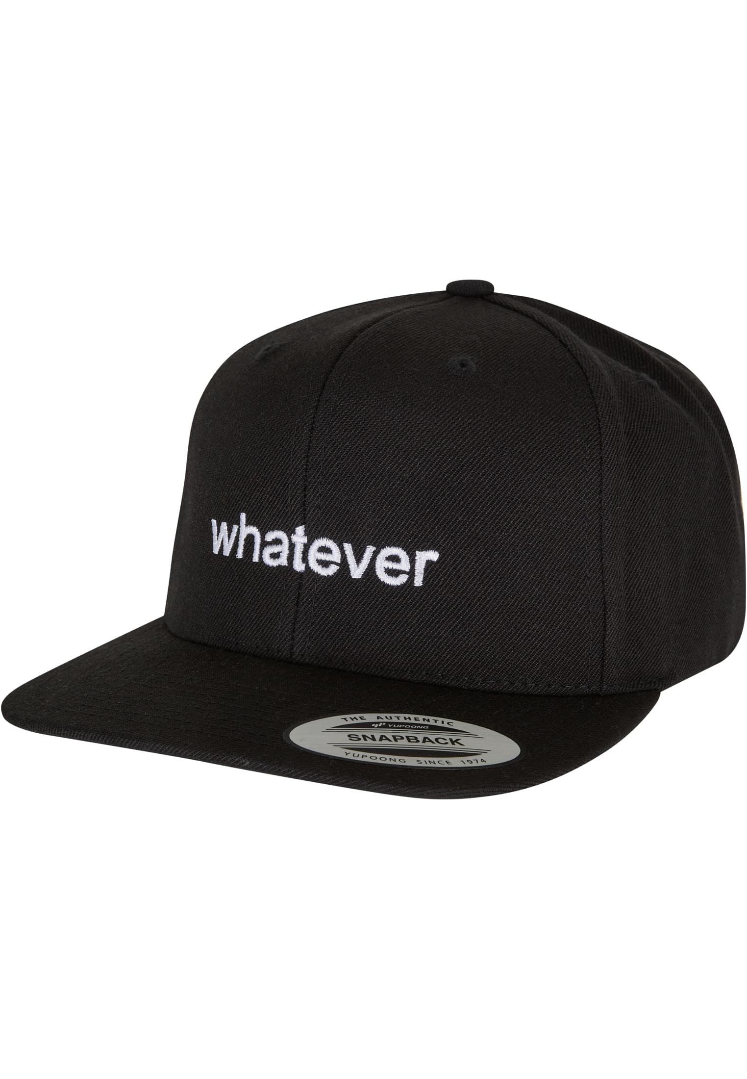 Whatever Snapback black/white one size - workoutbrands.com