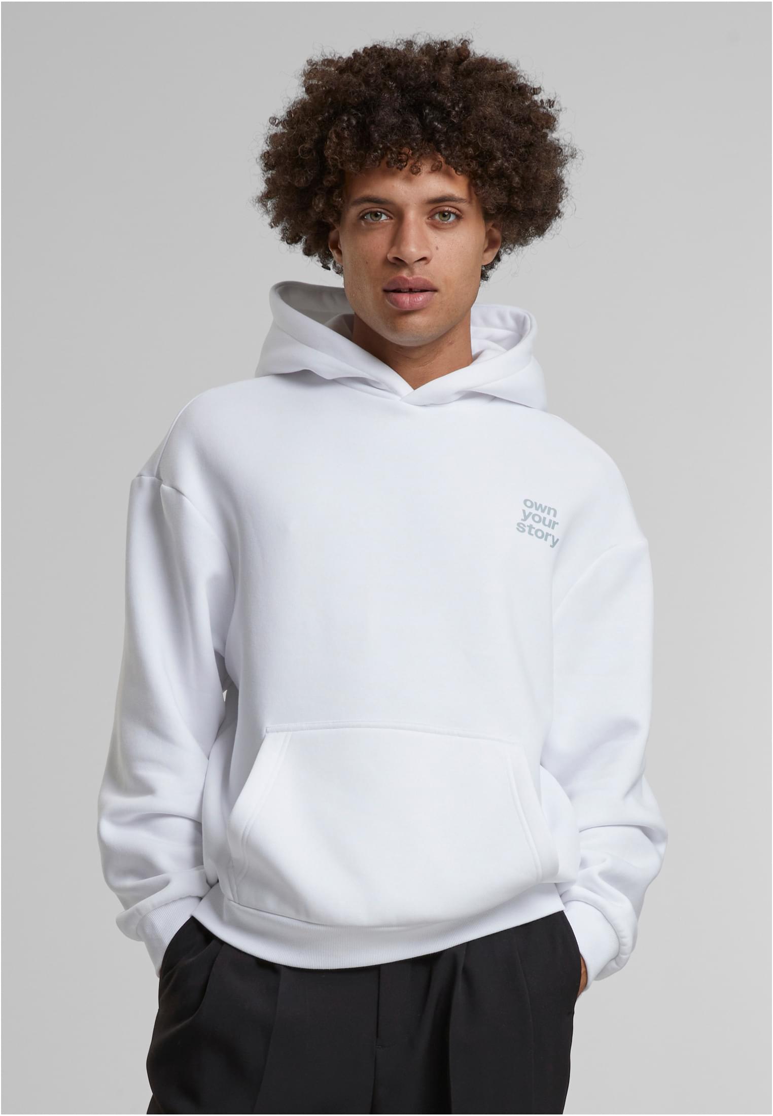 Wild Stories Fluffy Hoody white XXL - workoutbrands.com
