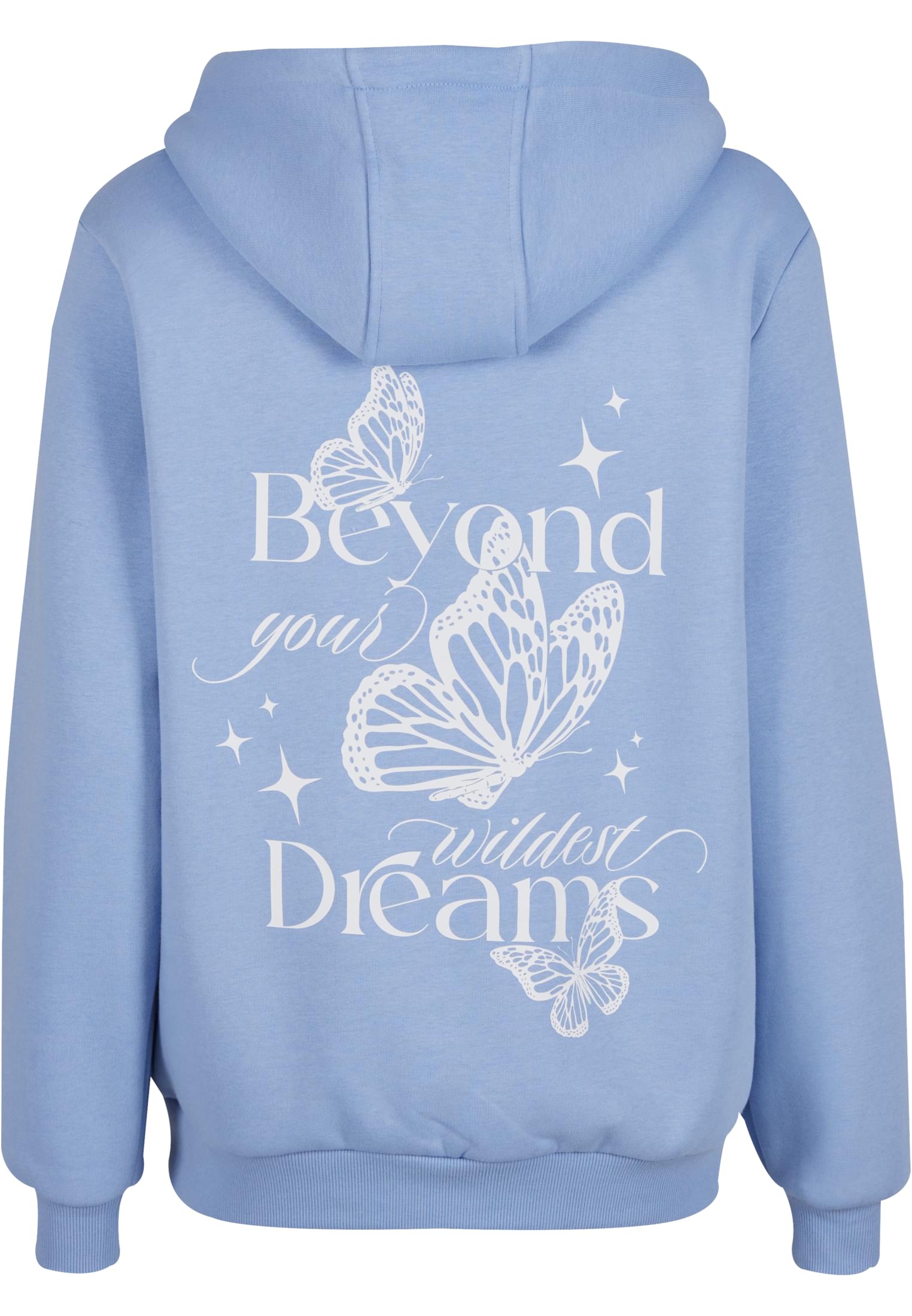 Wildest Dreams Ladies Fluffy Hoody powderblue XXL - workoutbrands.com