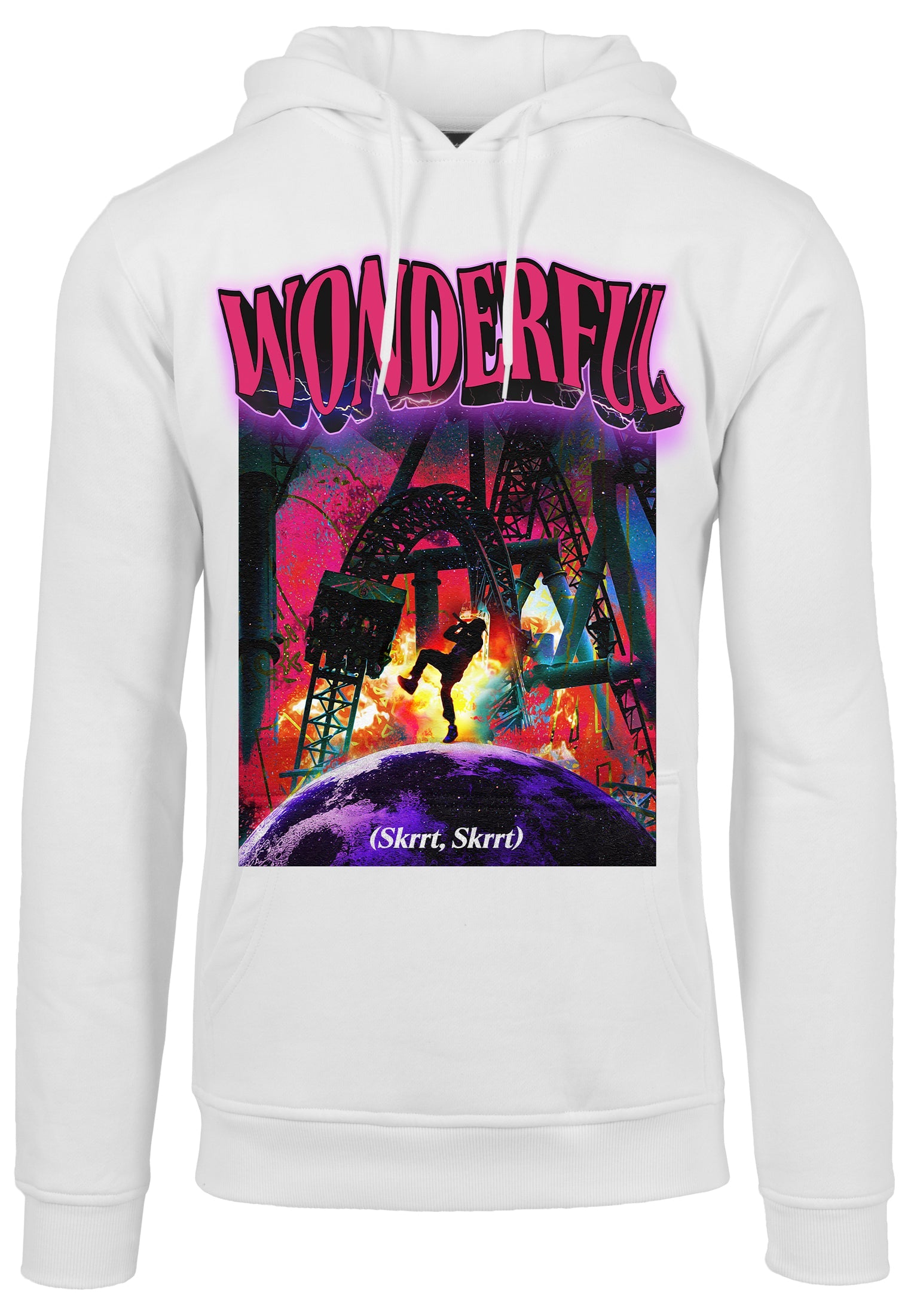 Wonderful Hoody heather grey XXL - workoutbrands.com