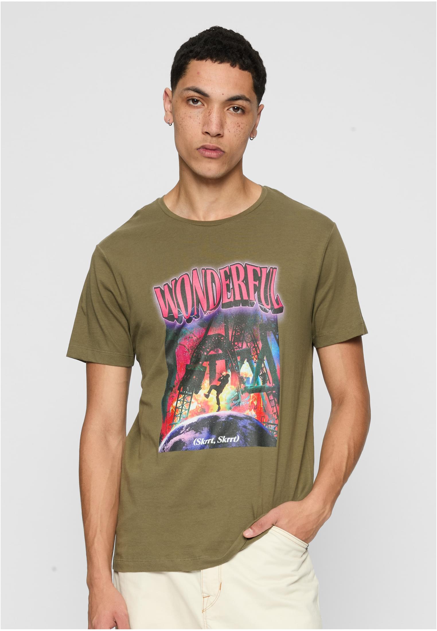 Wonderful Tee heather grey XS - workoutbrands.com