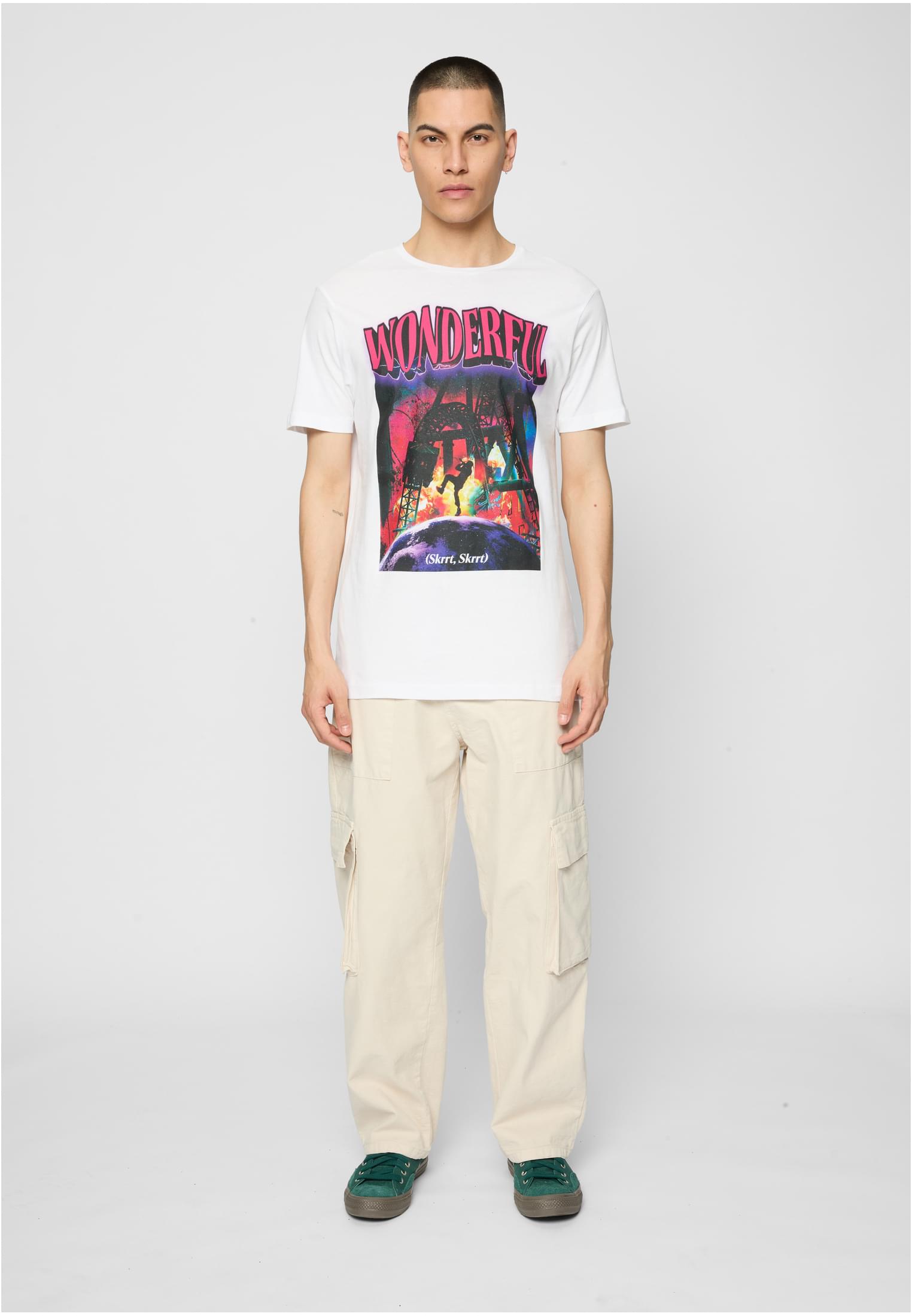 Wonderful Tee heather grey XS - workoutbrands.com