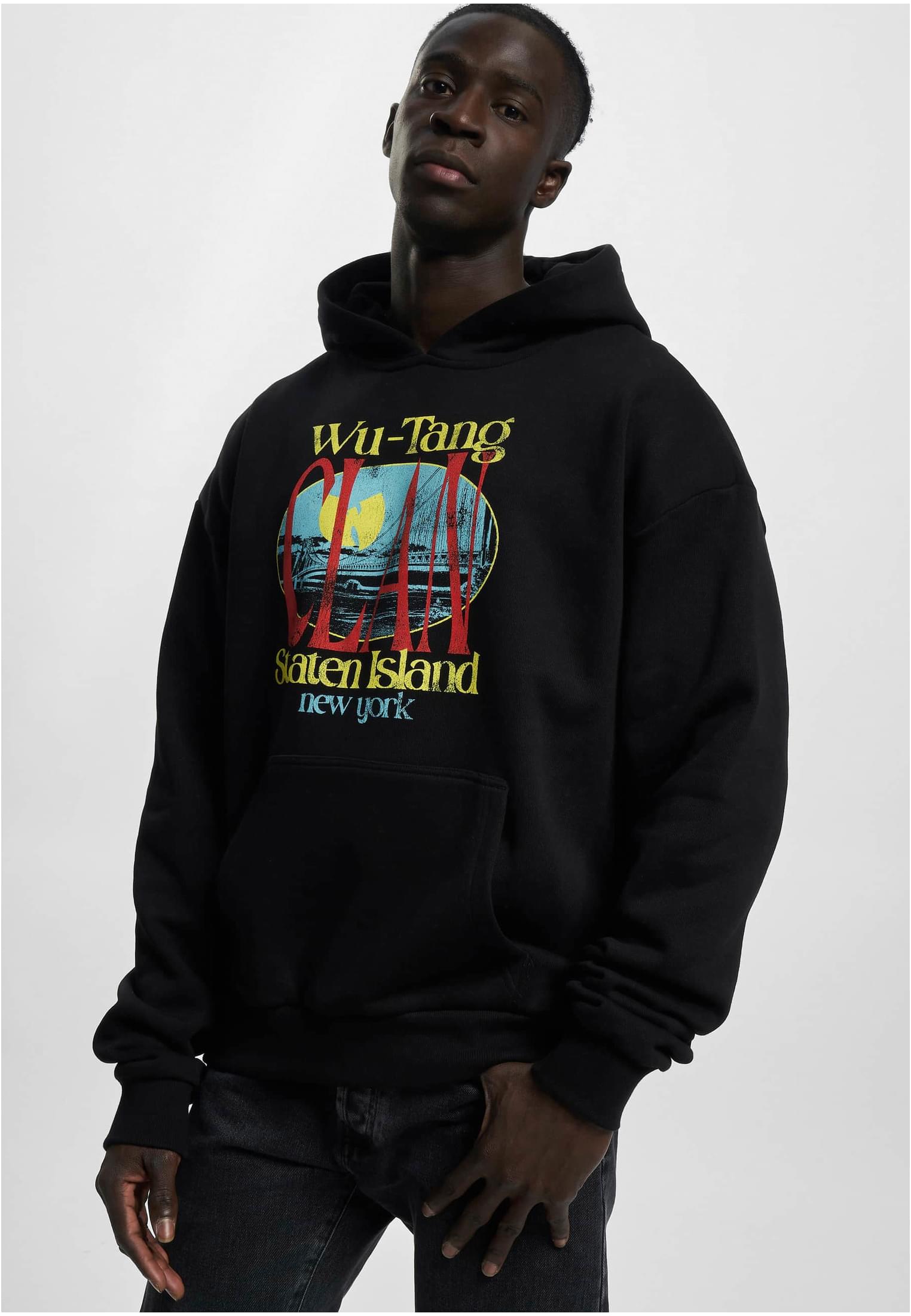 Wu Tang Staten Island Heavy Oversize Hoodie black XXL - workoutbrands.com