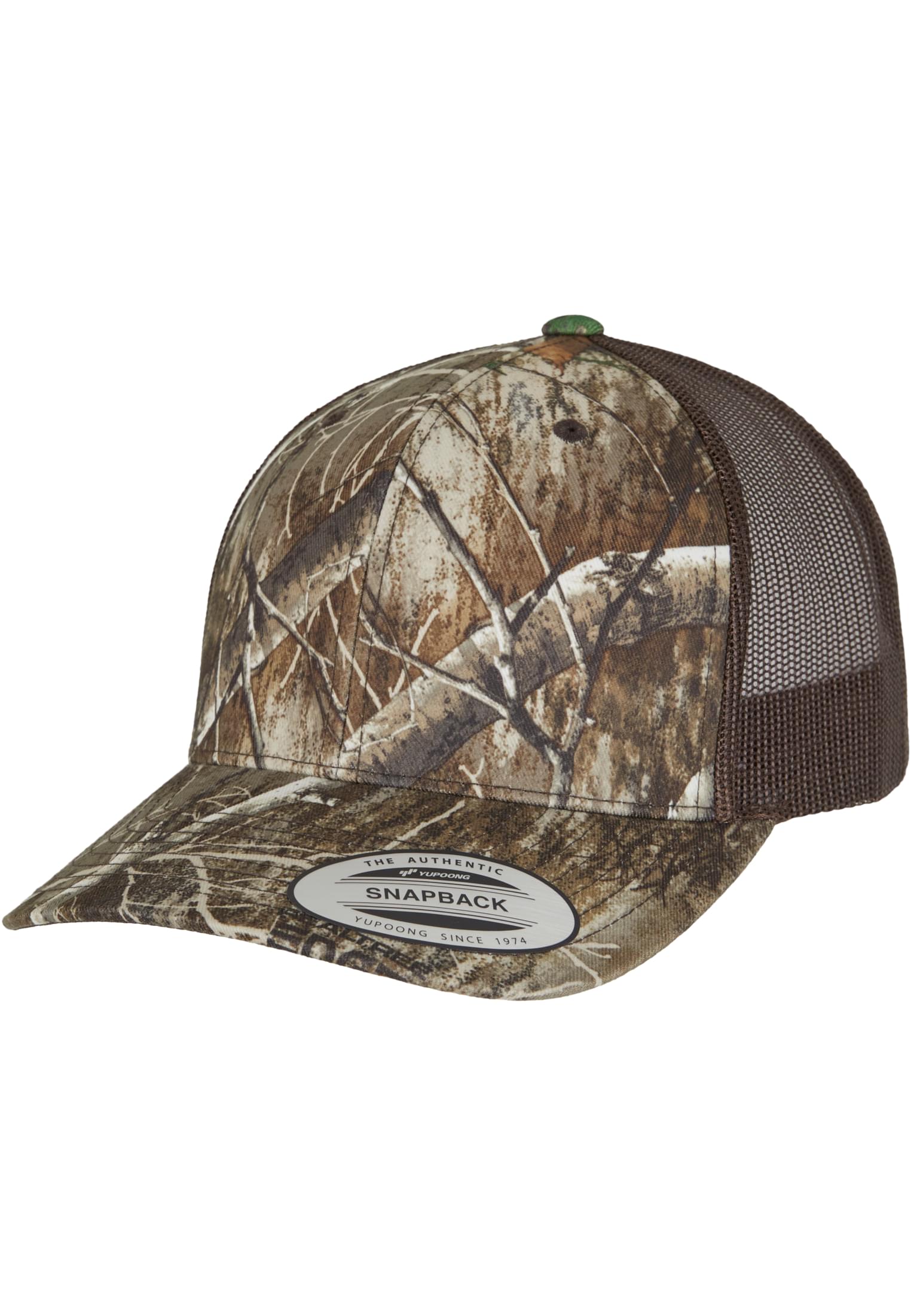 YP Classcis RealTree Camo Retro Trucker Cap edge one size - workoutbrands.com