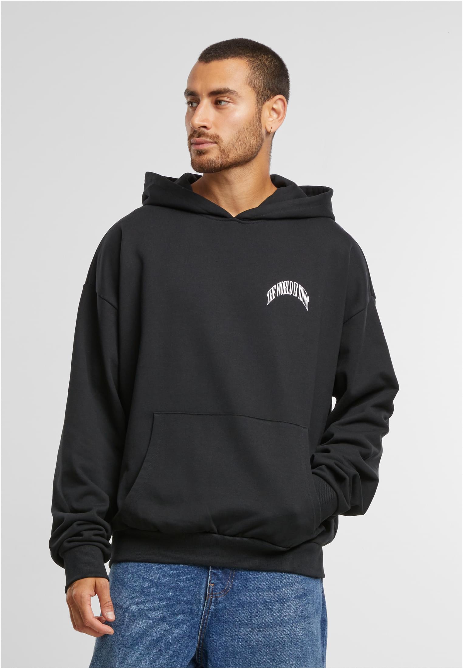 Your World Oversize Hoody black XXL - workoutbrands.com