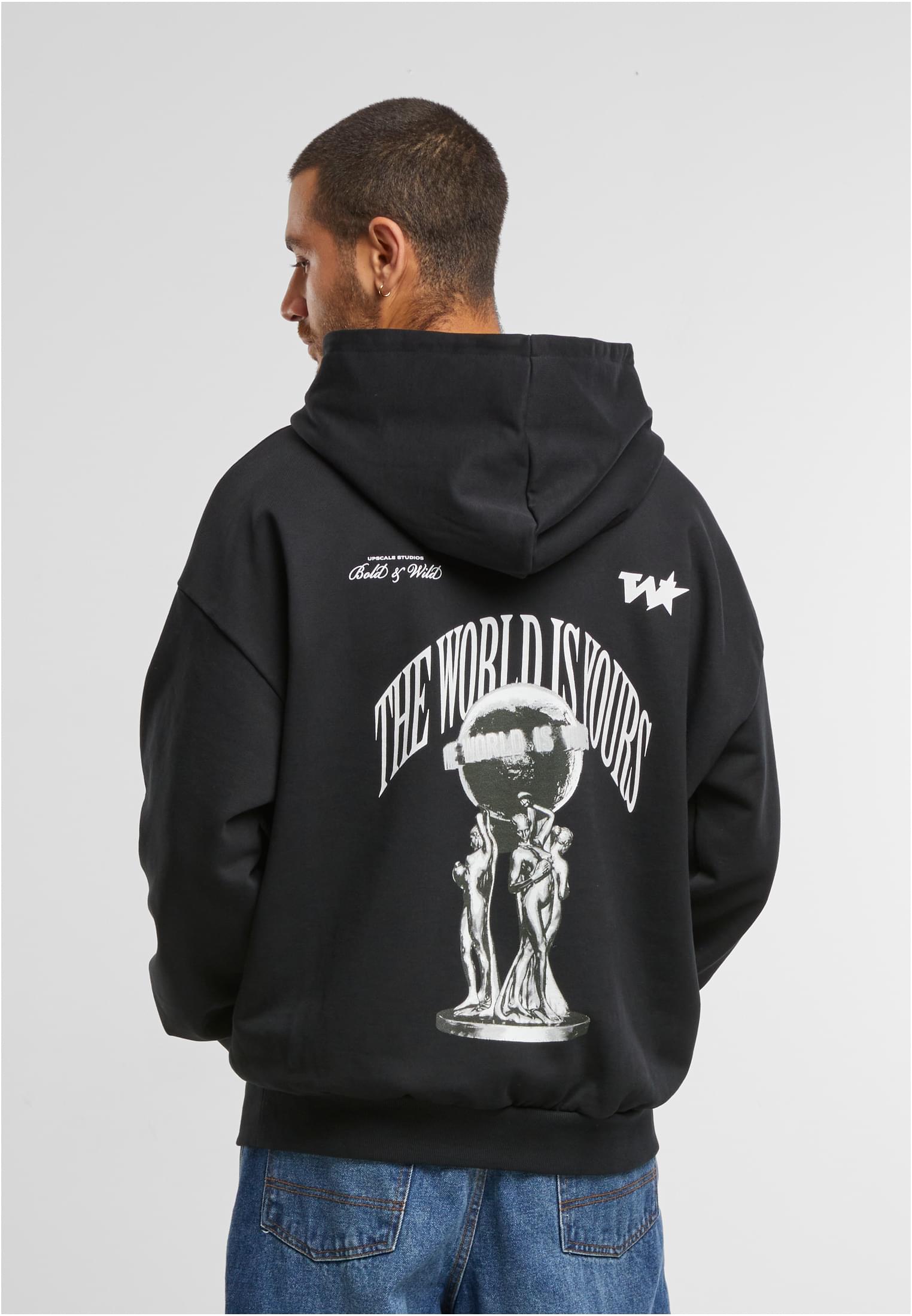 Your World Oversize Hoody black XXL - workoutbrands.com