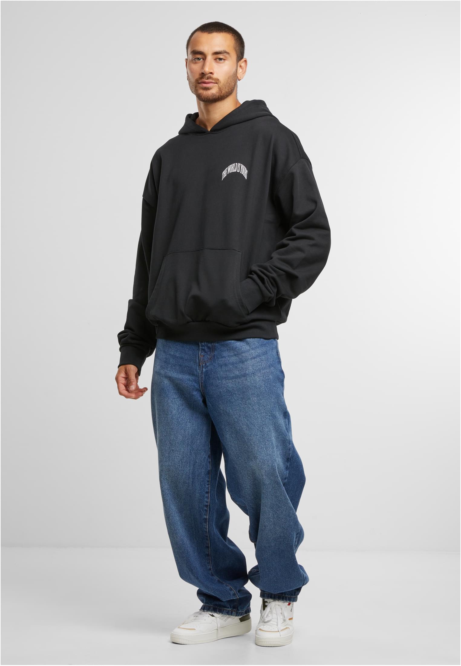 Your World Oversize Hoody black XXL - workoutbrands.com