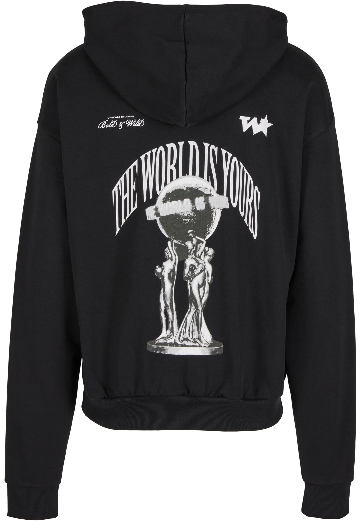 Your World Oversize Hoody black XXL - workoutbrands.com