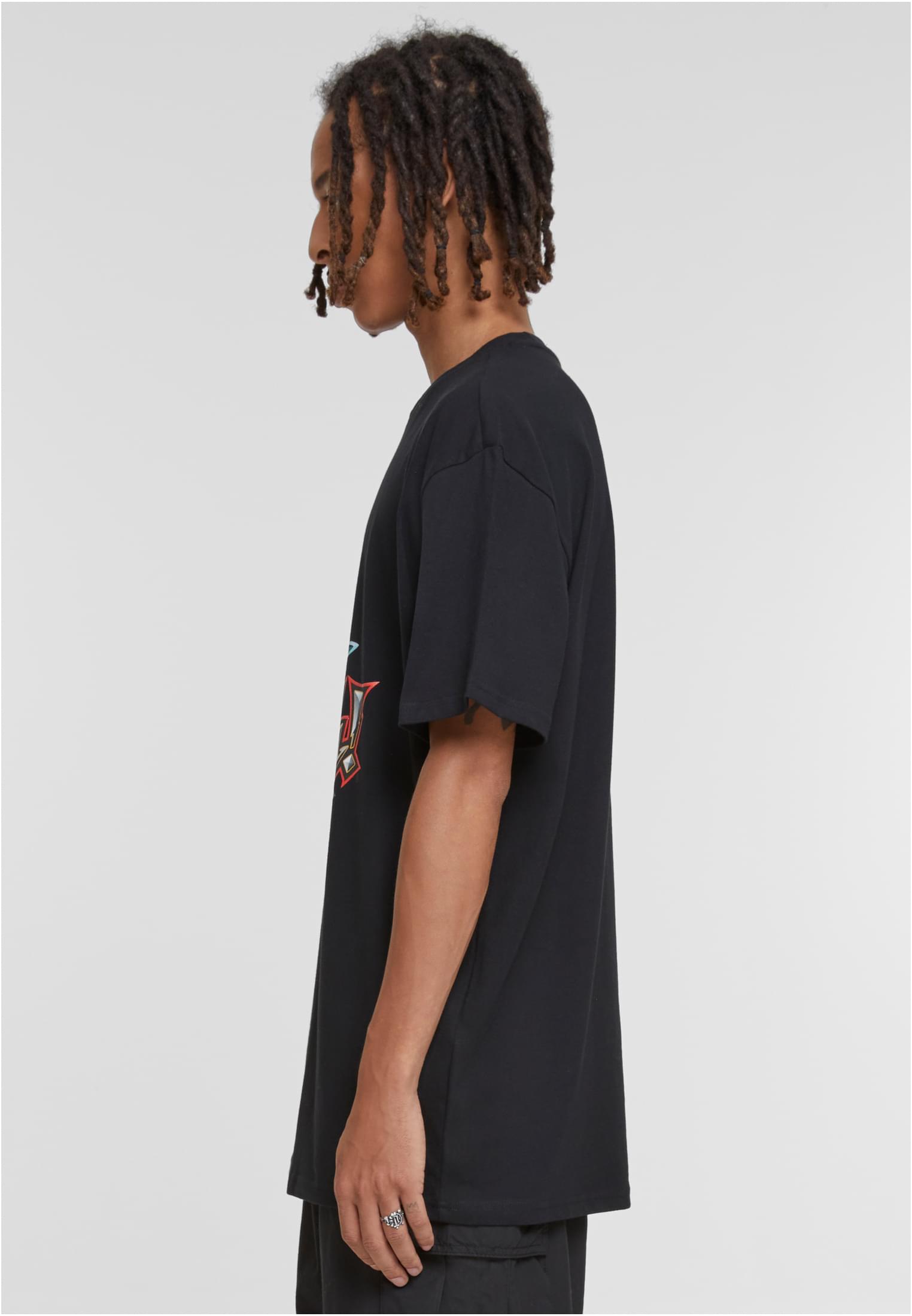 Yu-Ghi-Oh Dark Magician Heavy Oversize Tee black XXL - workoutbrands.com