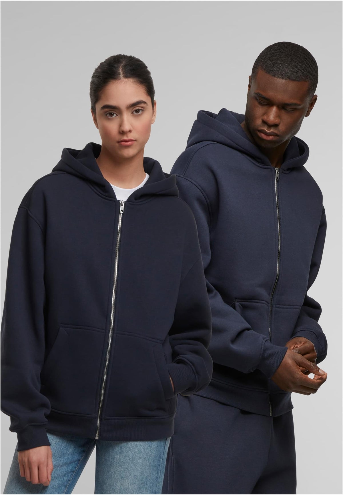 Oversized Zip Hoody - workoutbrands.com