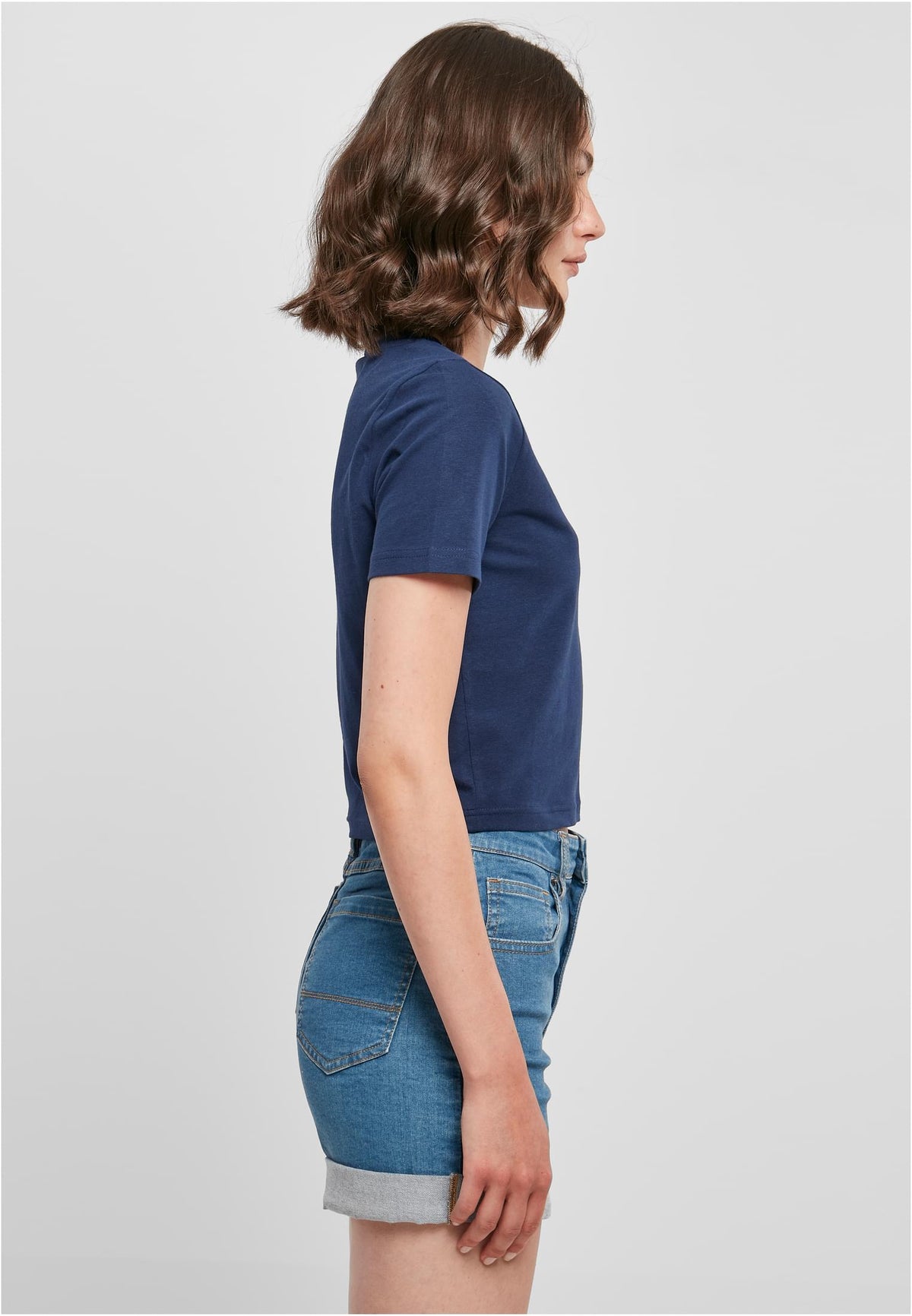 Ladies Cropped Tee - workoutbrands.com