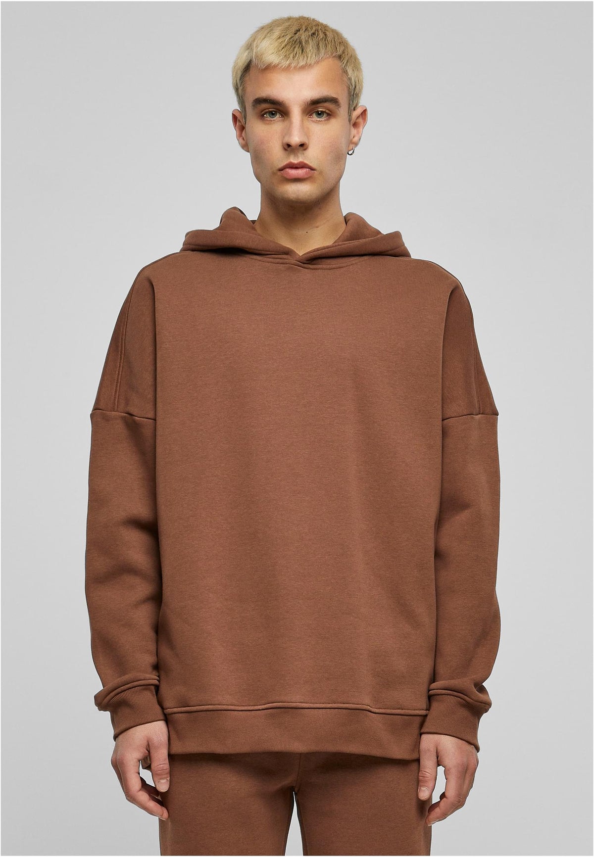 Oversized Cut On Sleeve Hoody - workoutbrands.com